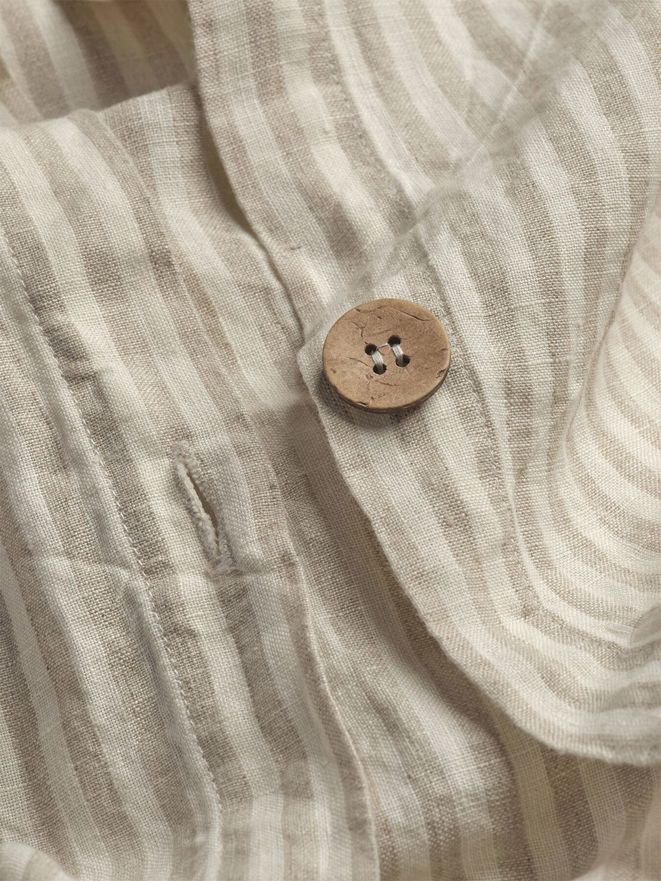 Stripe Linen Duvet Cover