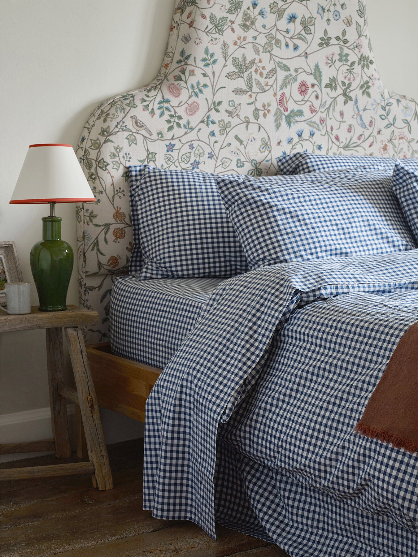 Small Gingham Check Flat Sheet