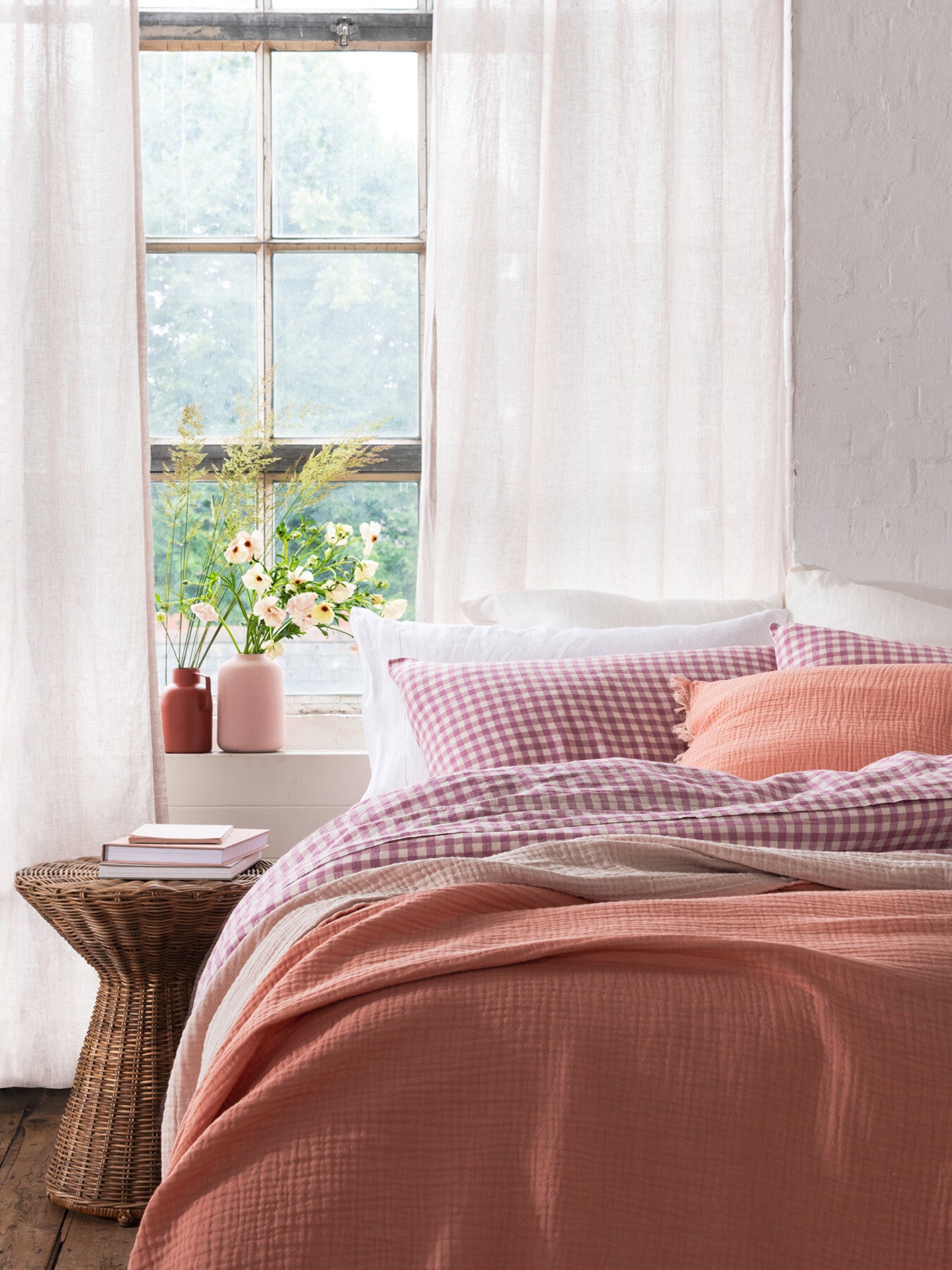Plain Linen Curtains