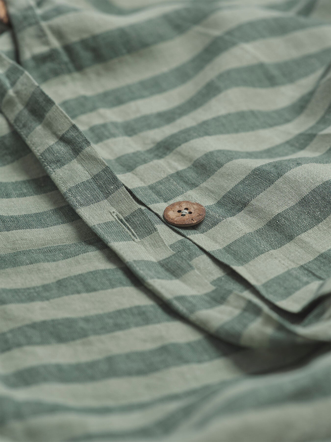 Pembroke Stripe Linen Duvet Cover