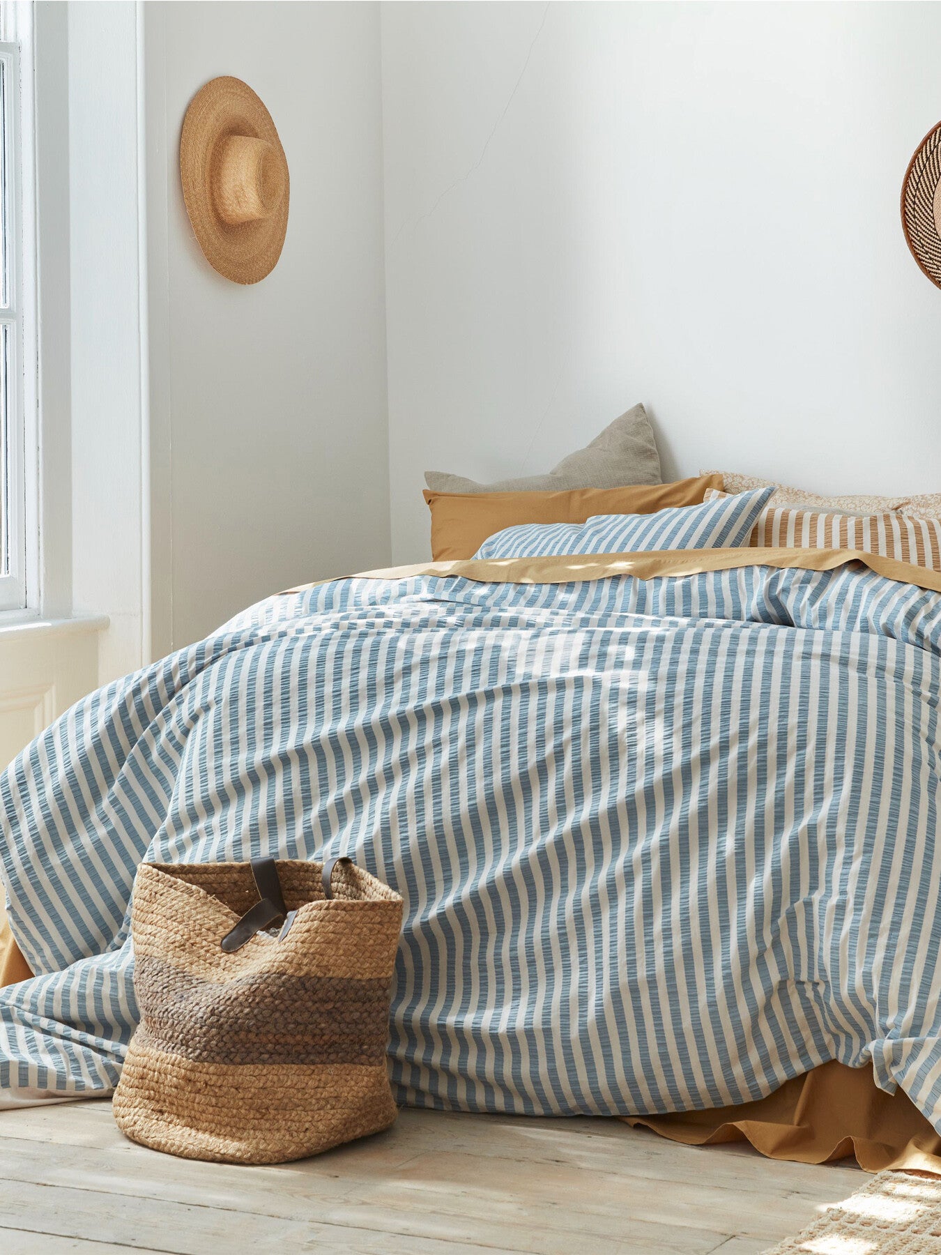 Seersucker Cotton Duvet Cover