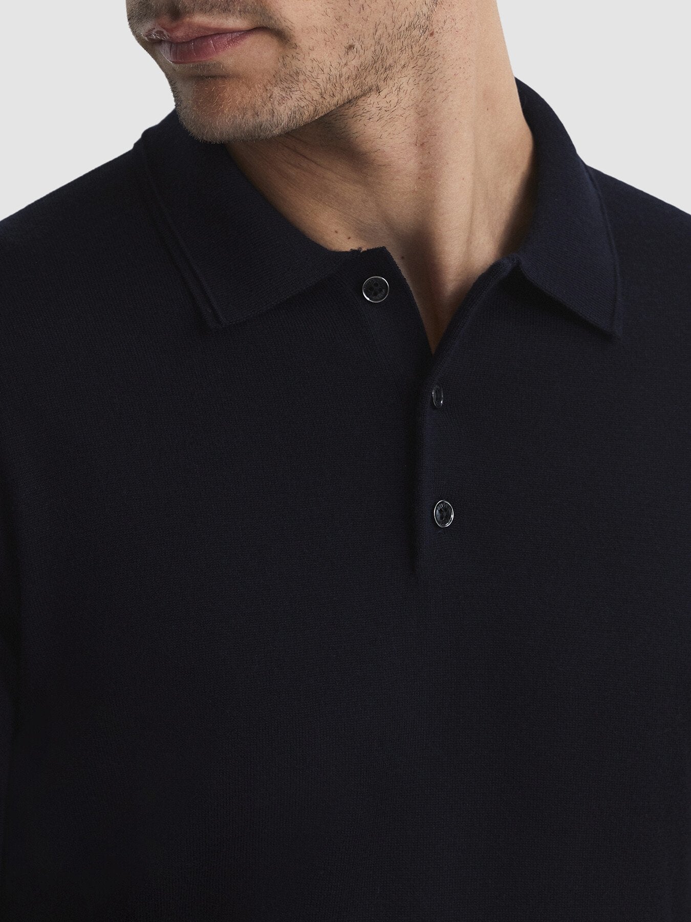 Trafford Merino Wool Polo Shirt