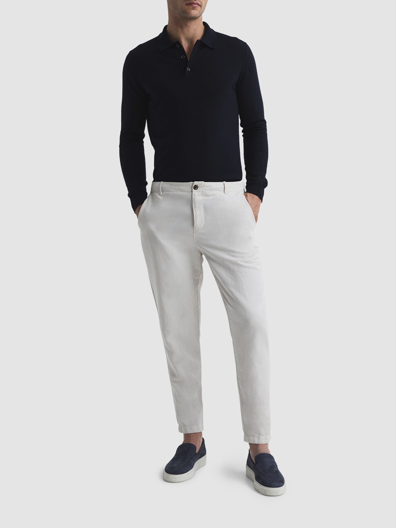 Trafford Merino Wool Polo Shirt