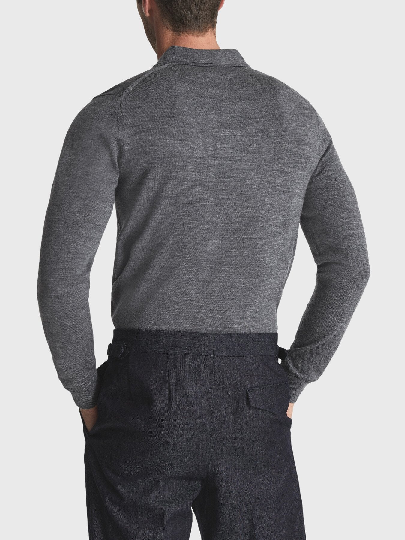 Trafford Merino Wool Polo Shirt