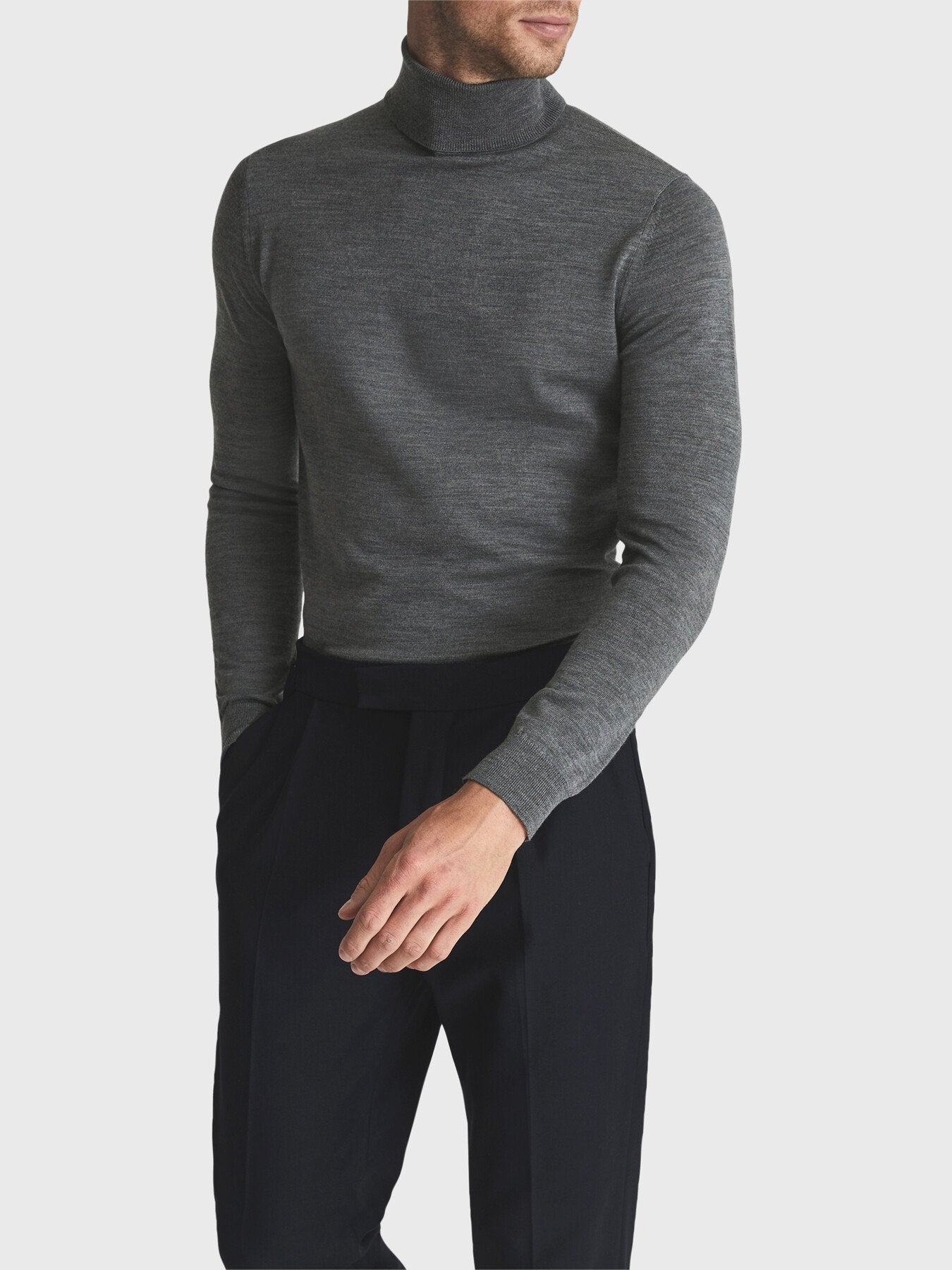 Caine Merino Wool Rollneck