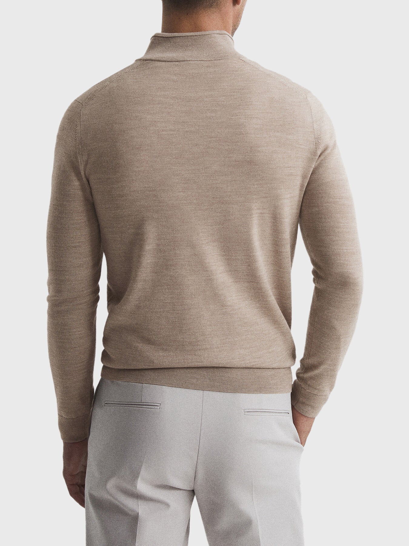 Blackhall Merino Wool Zip Neck Jumper