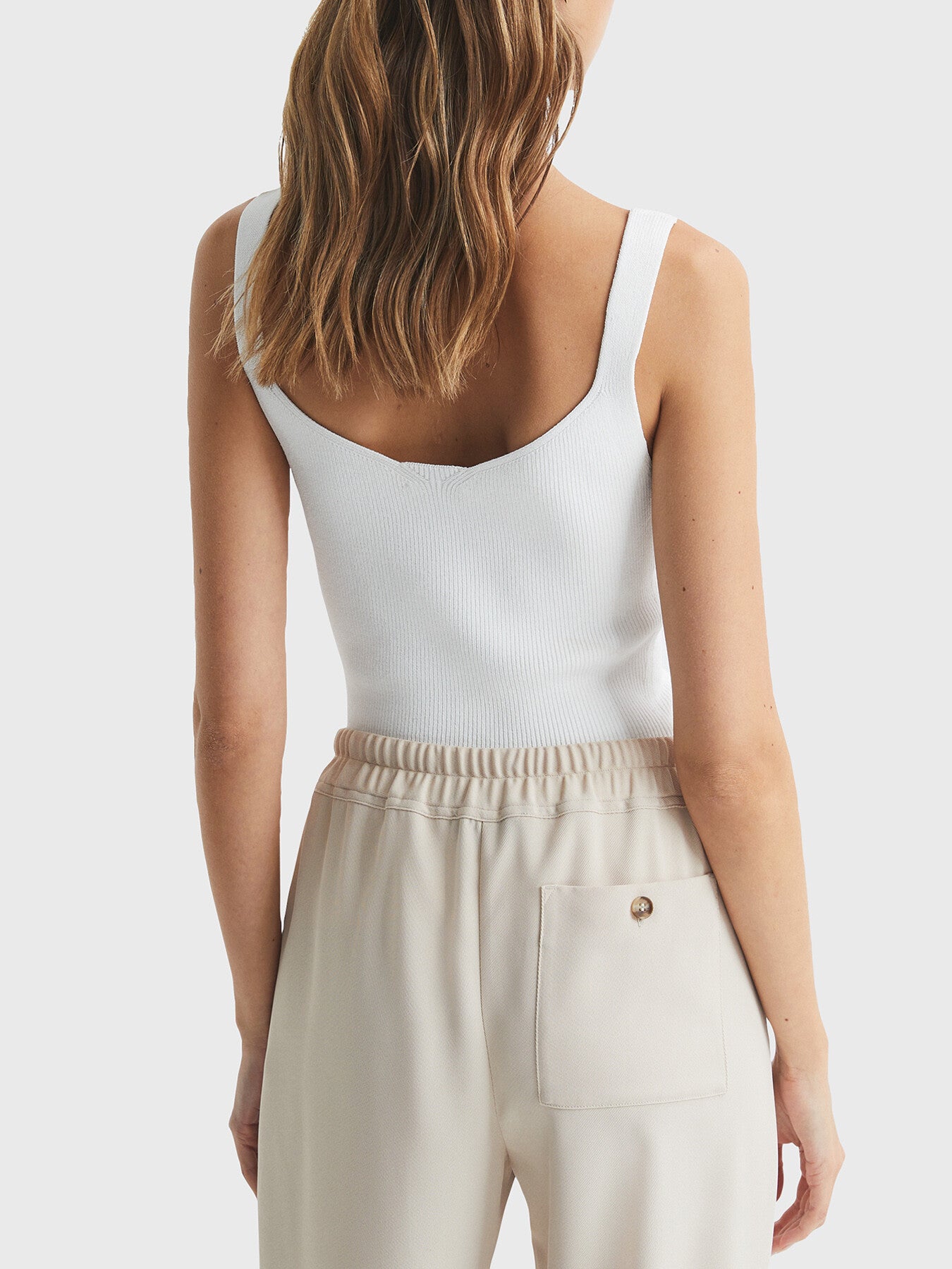 Daisy Sweetheart Neck Top