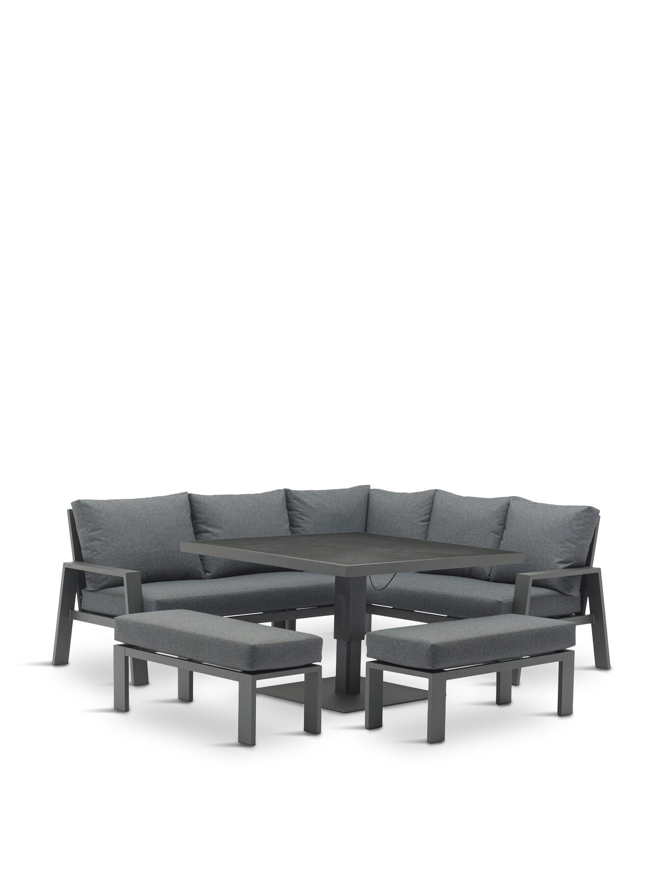 Amsterdam Dining Set with Adjustable Height Table, Corn