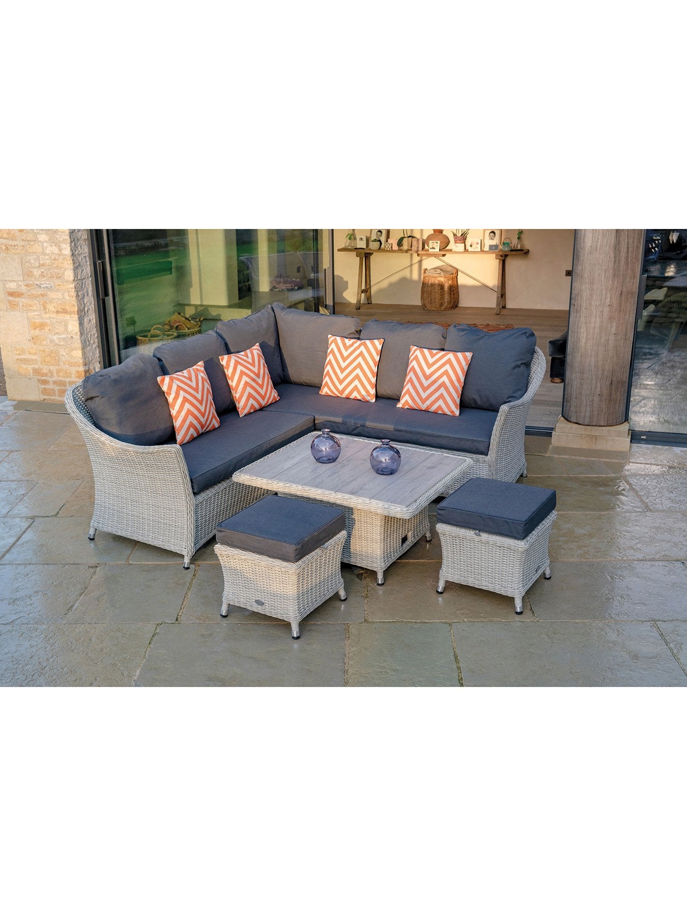 Monterey Modular Sofa with Mini Ceramic Adjustable