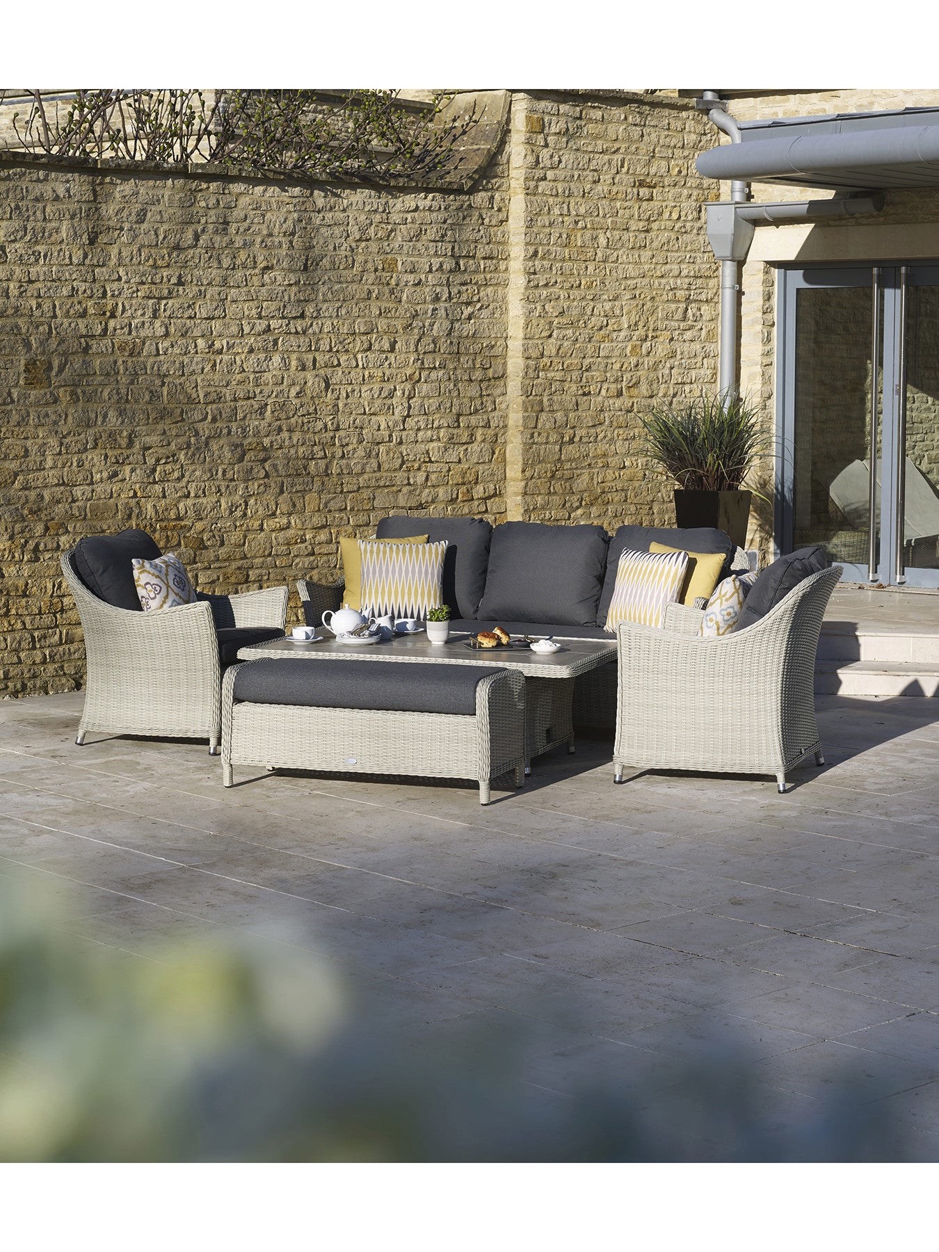 Monterey 3 Seat Sofa and Dining Table Set