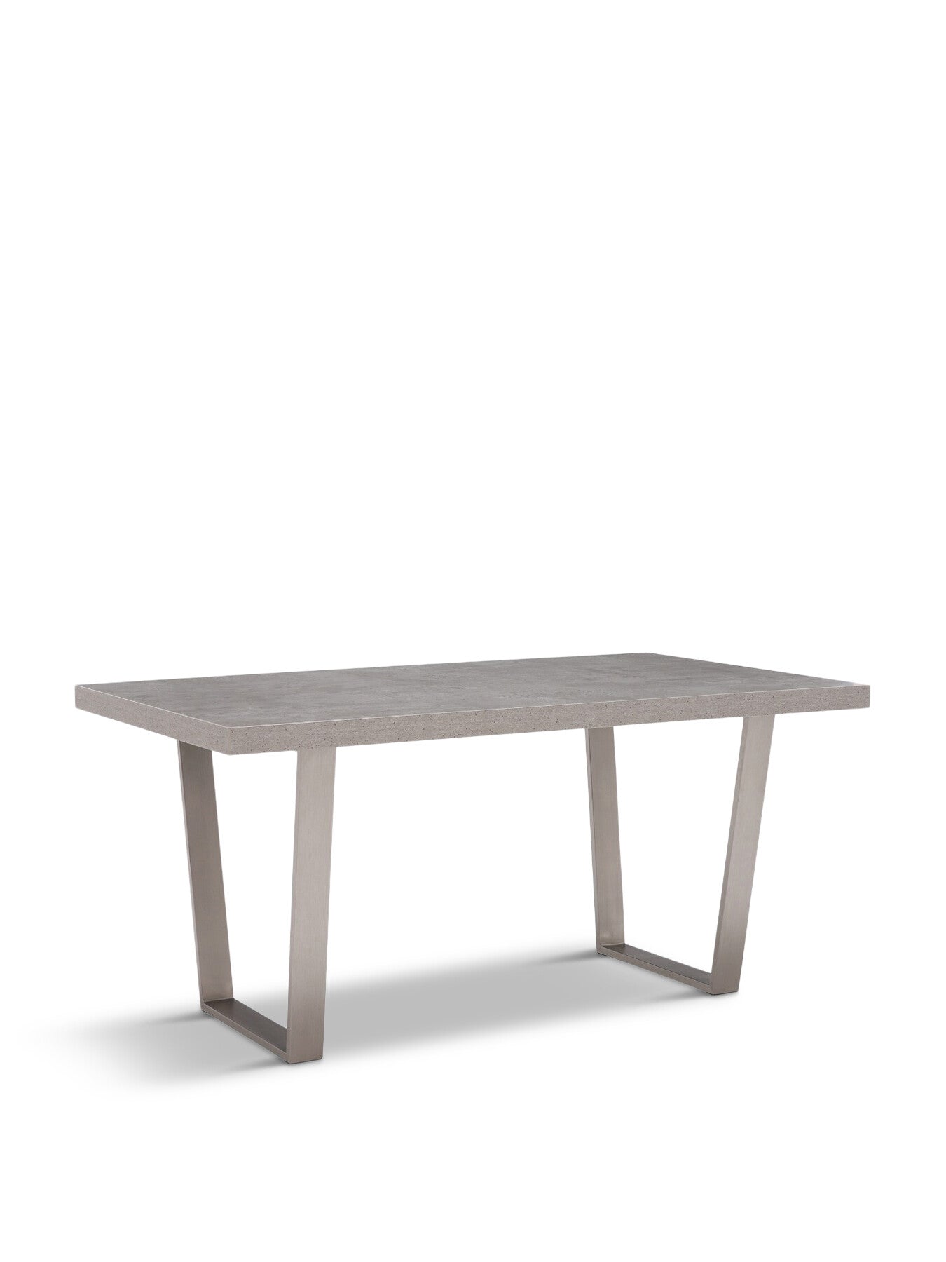 Halmstad Concrete Effect 135cm Dining Table, Seats 4