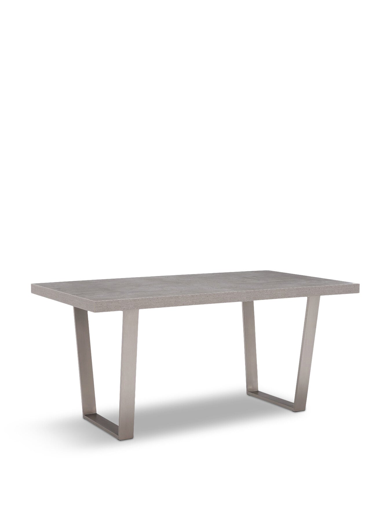 Halmstad Concrete Effect 200cm Dining Table, Seats 4-6