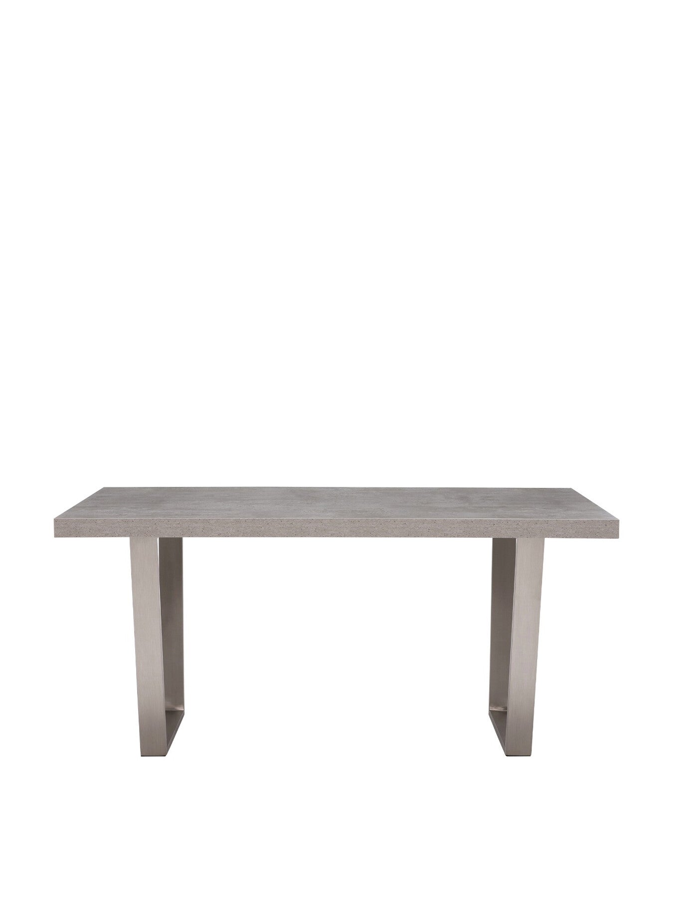 Halmstad Concrete Effect 200cm Dining Table, Seats 4-6