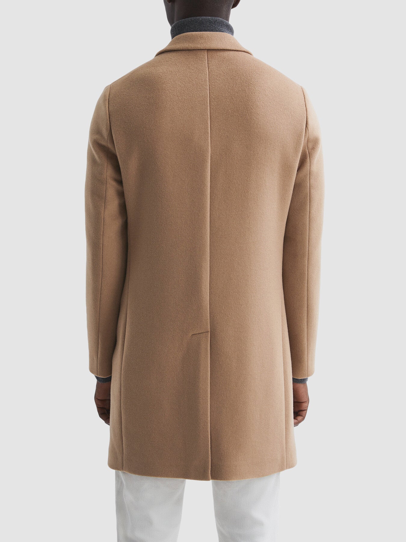 Gable Single Breasted Wool Overcoat