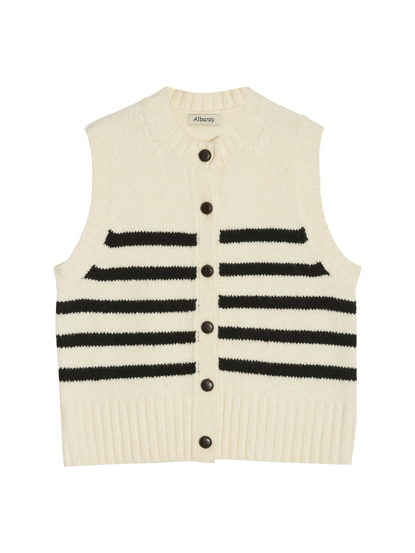 Stripe Button Tank