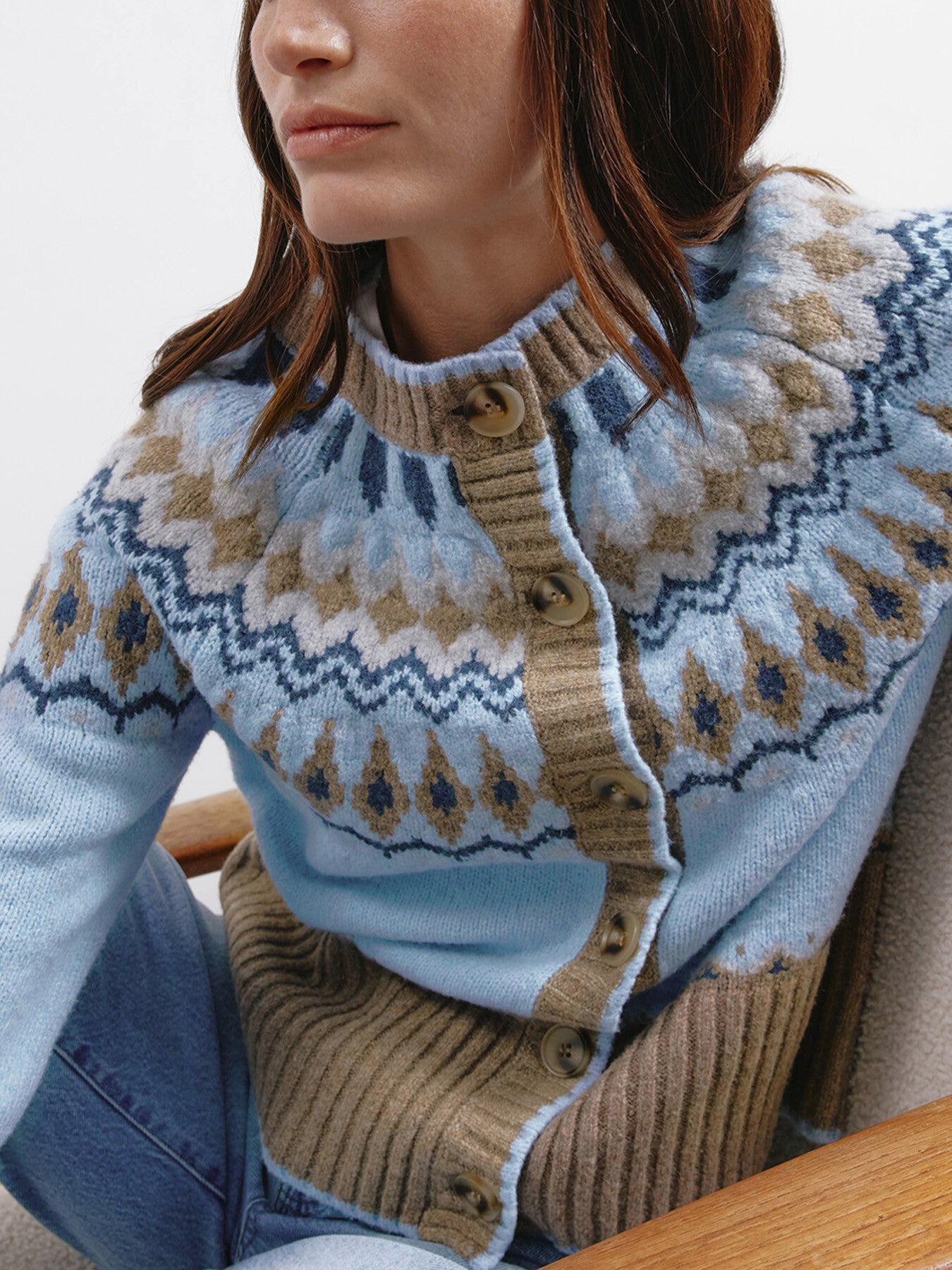 New Fair isle Cardi