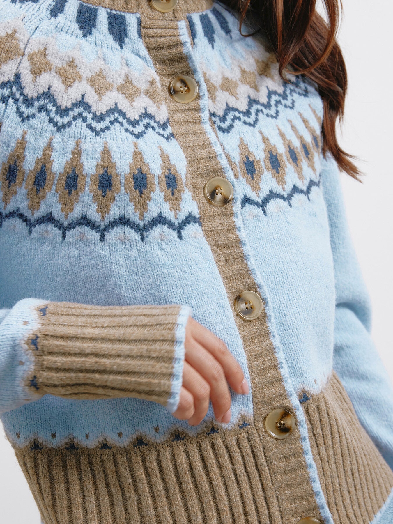 New Fair isle Cardi