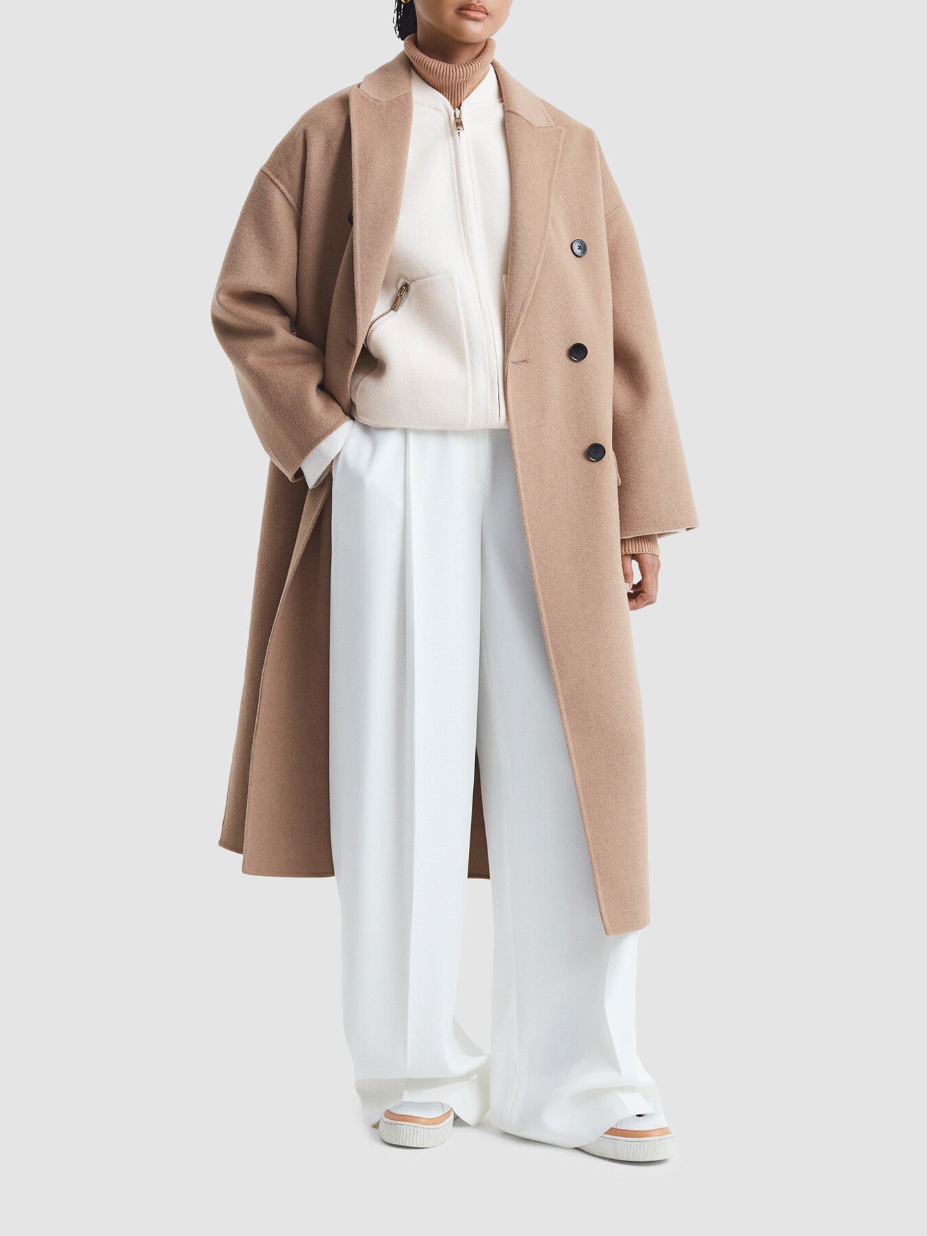 Immy Relaxed Blindseam Bomber Jacket