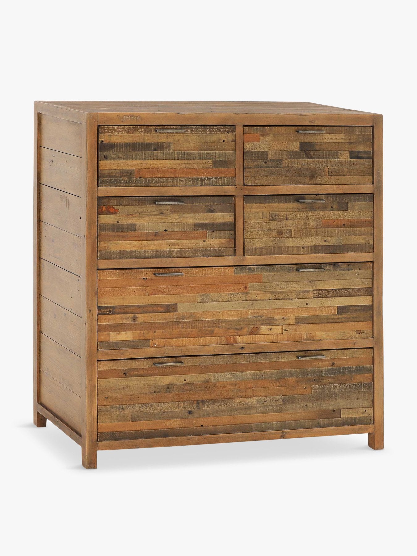 Charlie Reclaimed Wood 6 Drawer Che