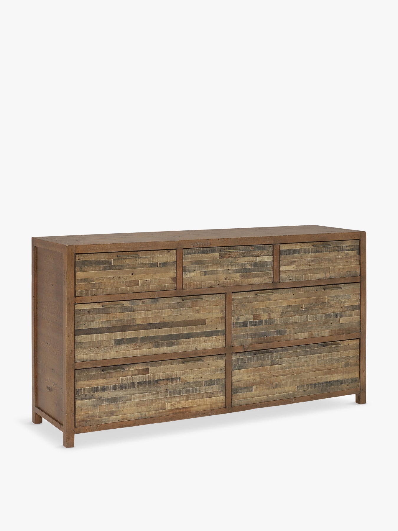 Charlie Reclaimed Wood 7 Drawer Dre