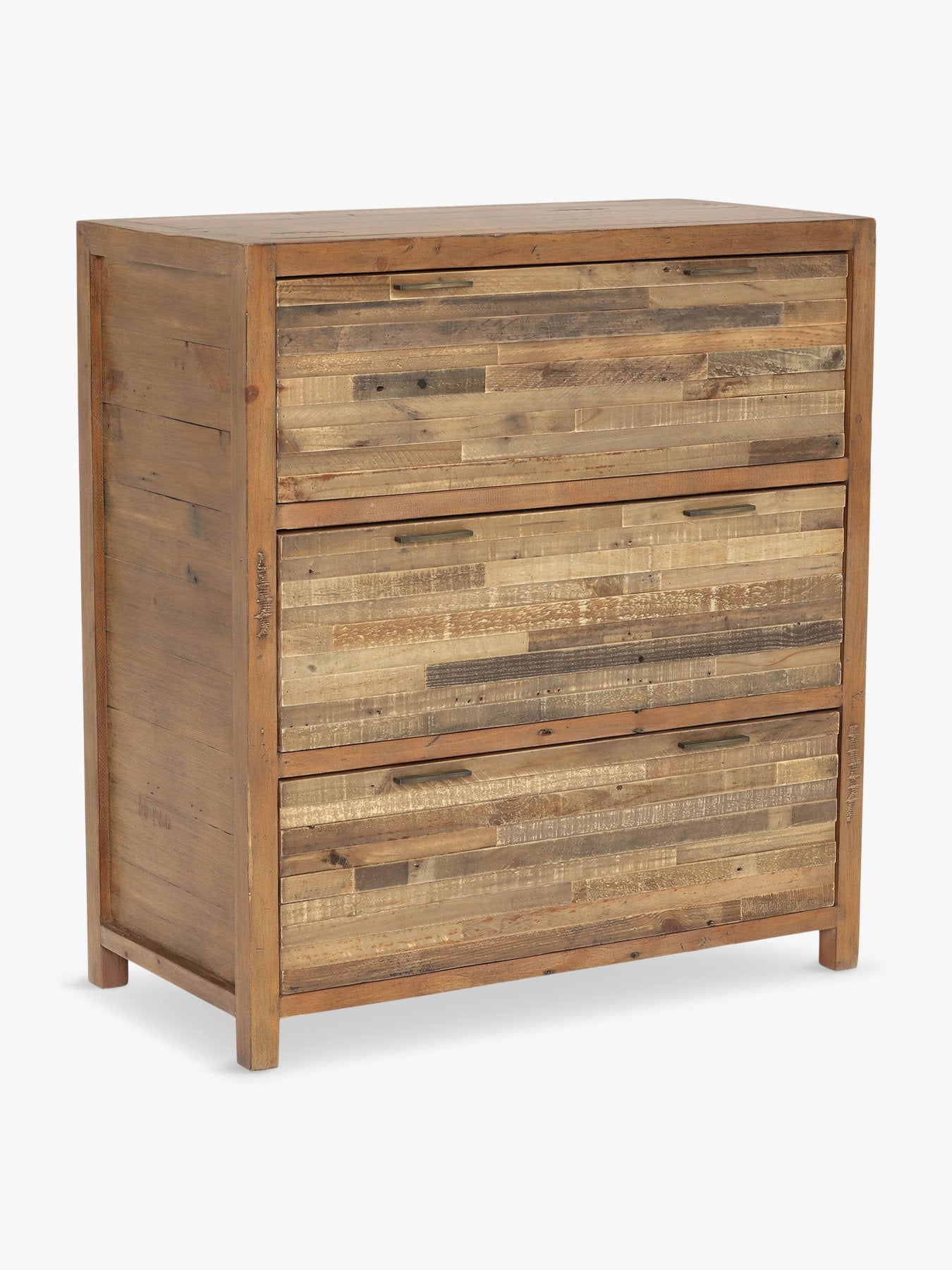 Charlie Reclaimed Wood 3 Drawer Che