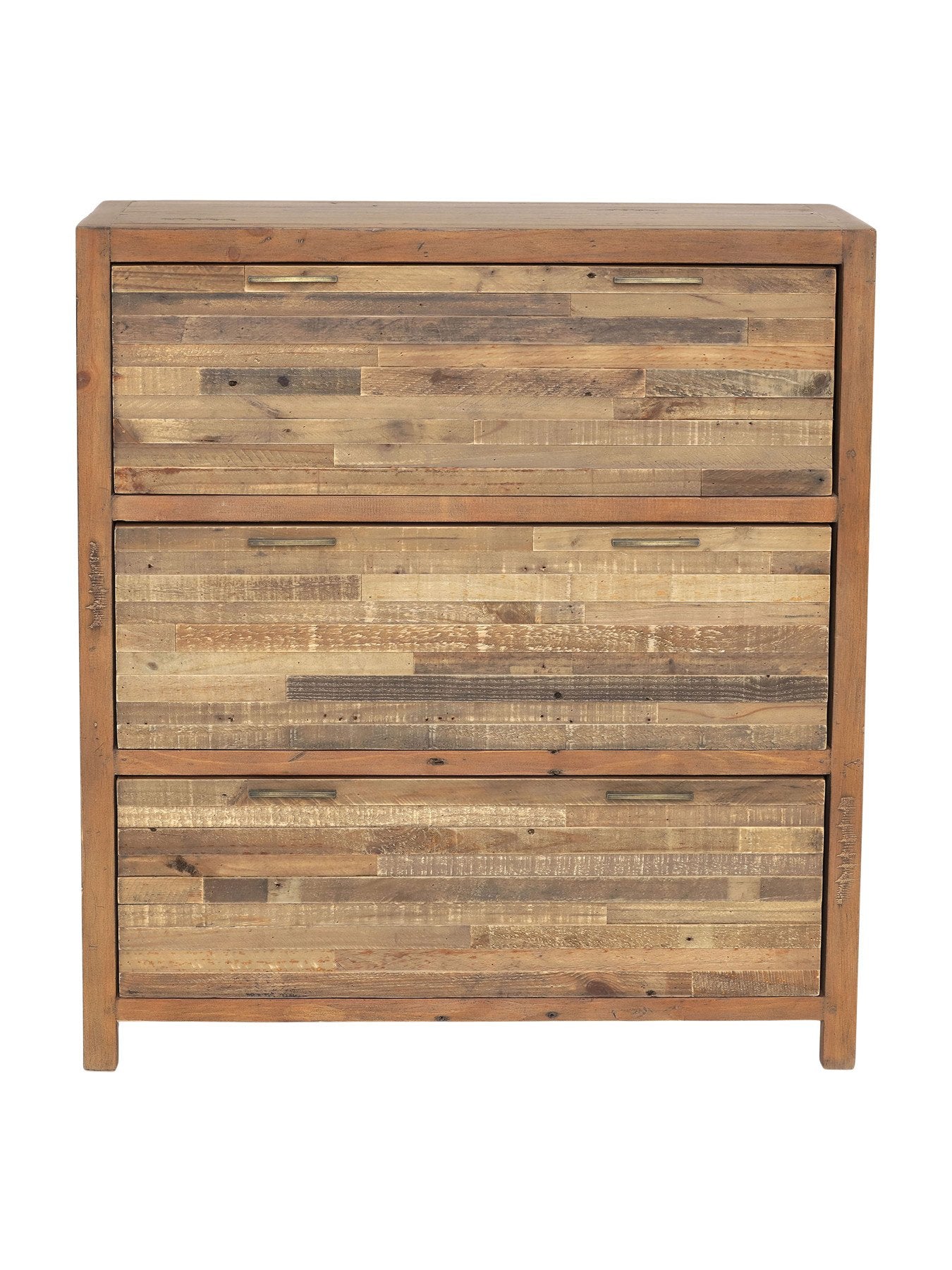 Charlie Reclaimed Wood 3 Drawer Che