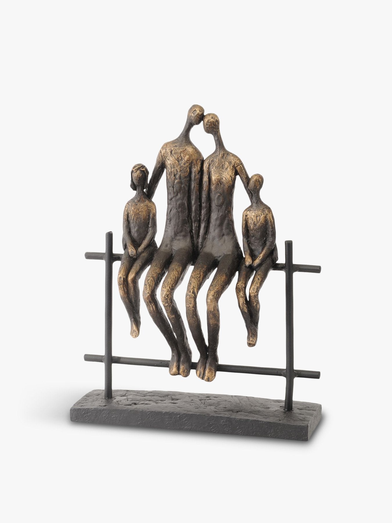 Duxford Bench Family Of Four Sculpture