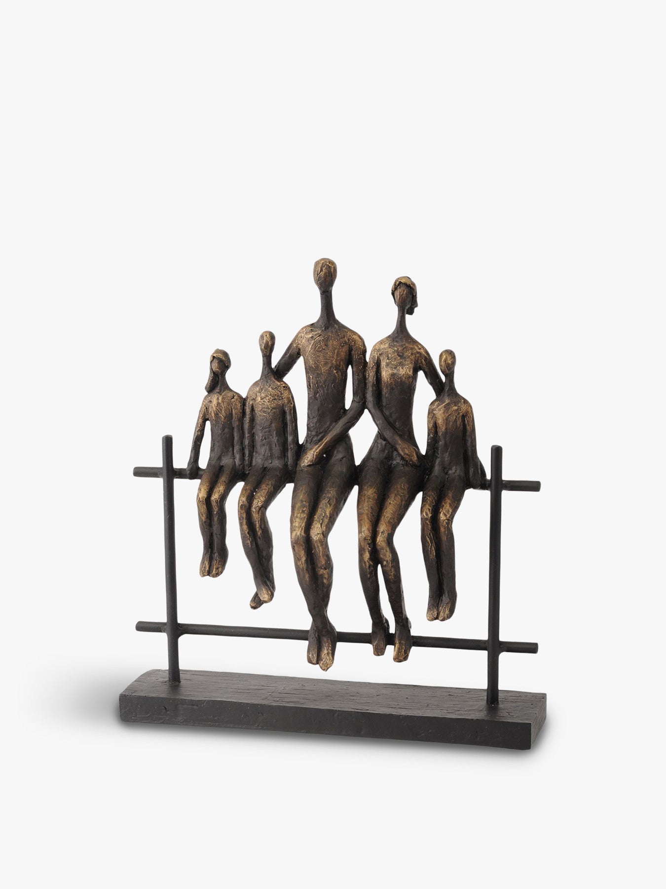 Duxford Bench Family Of Five Sculpture