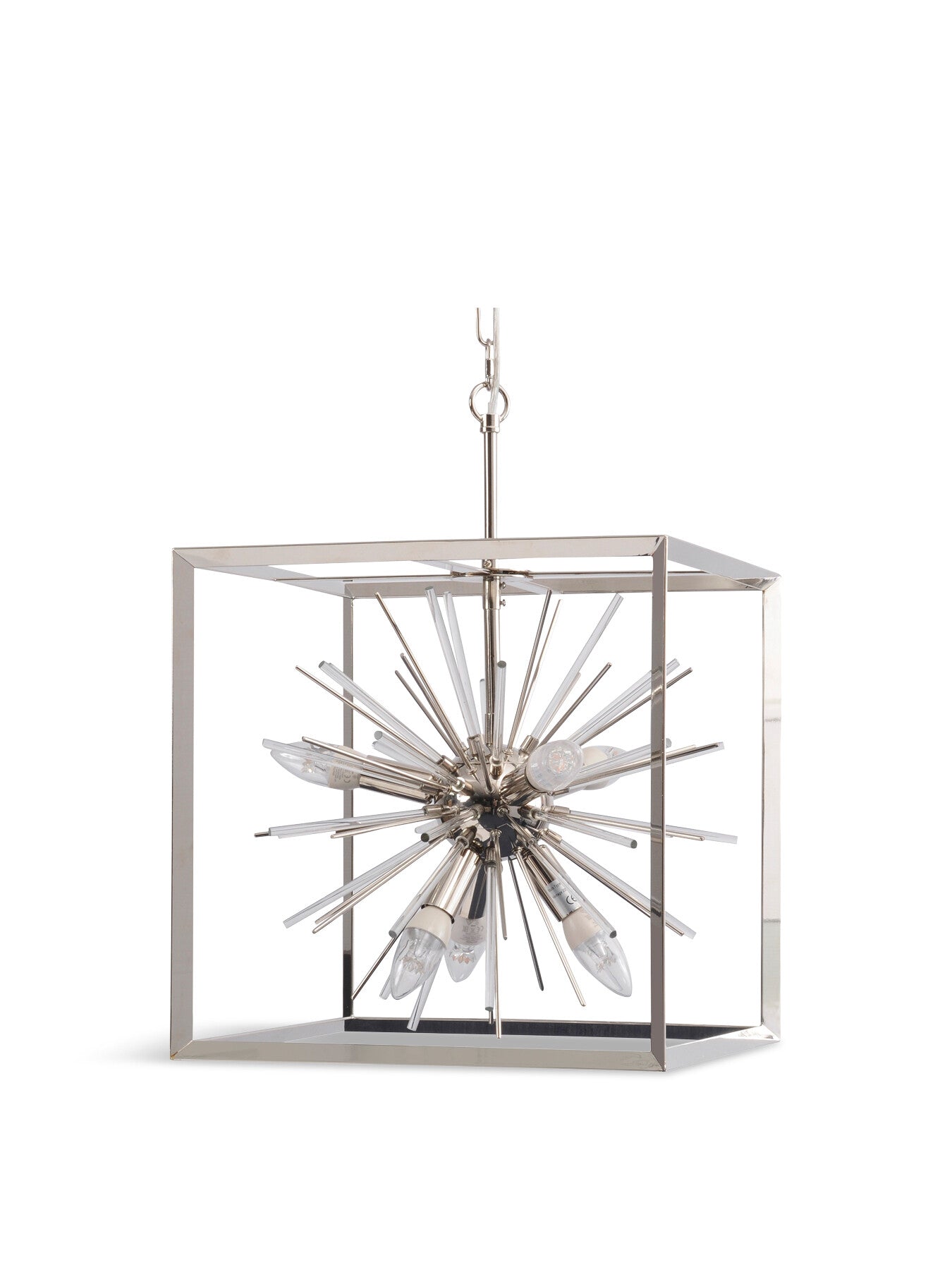 Small Starburst Chandelier E14 40W 6