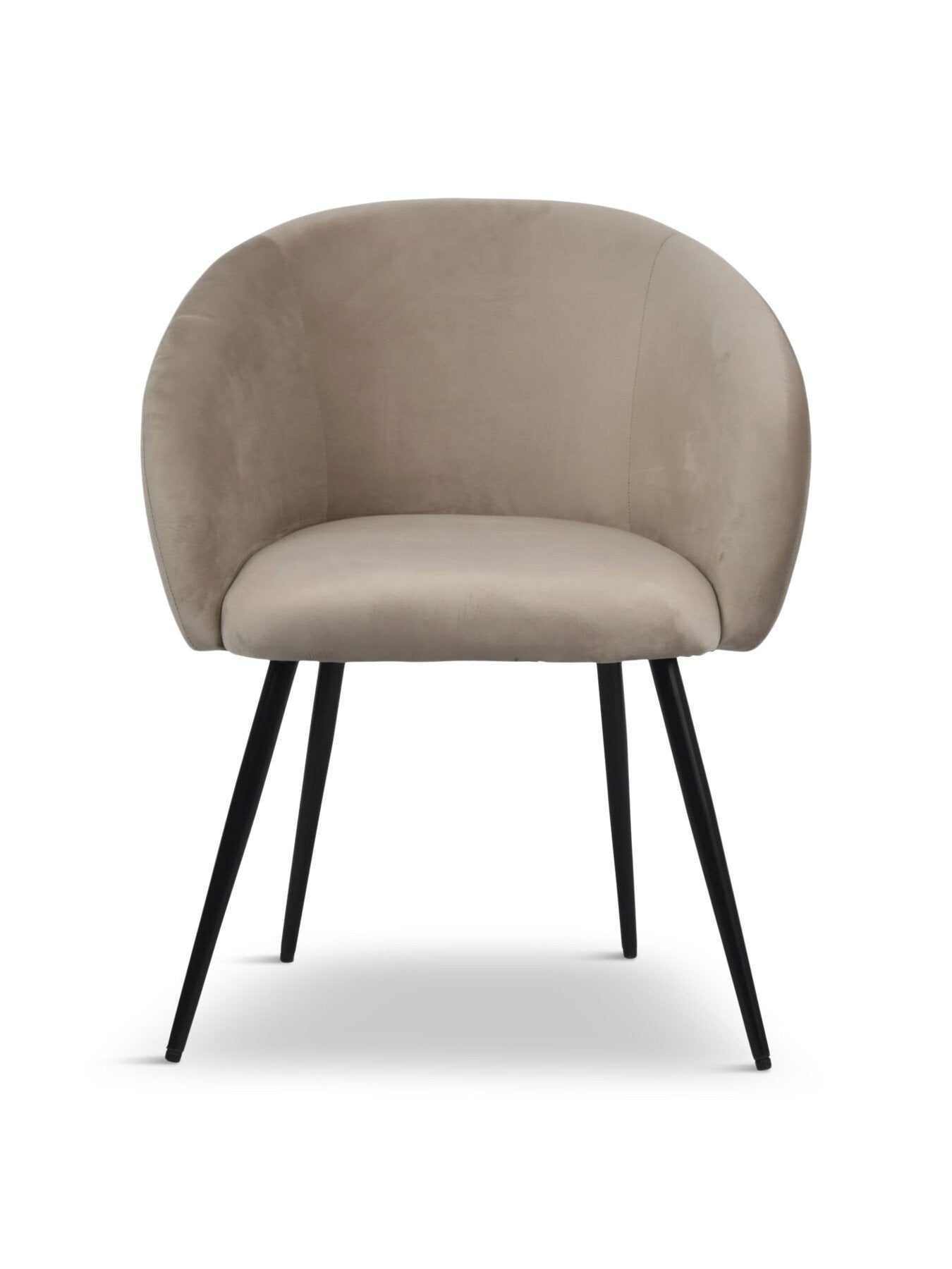 Langley Dining Chair in Smokey Velvet