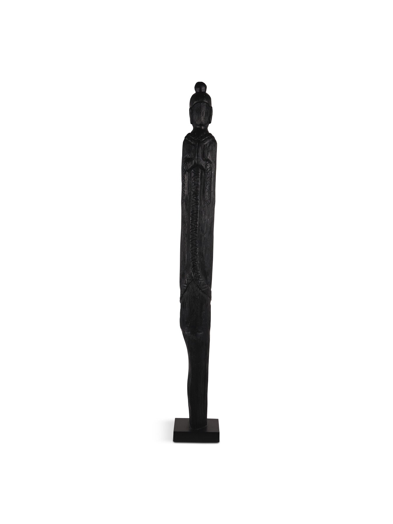 Abstract Burnished Standing Buddha