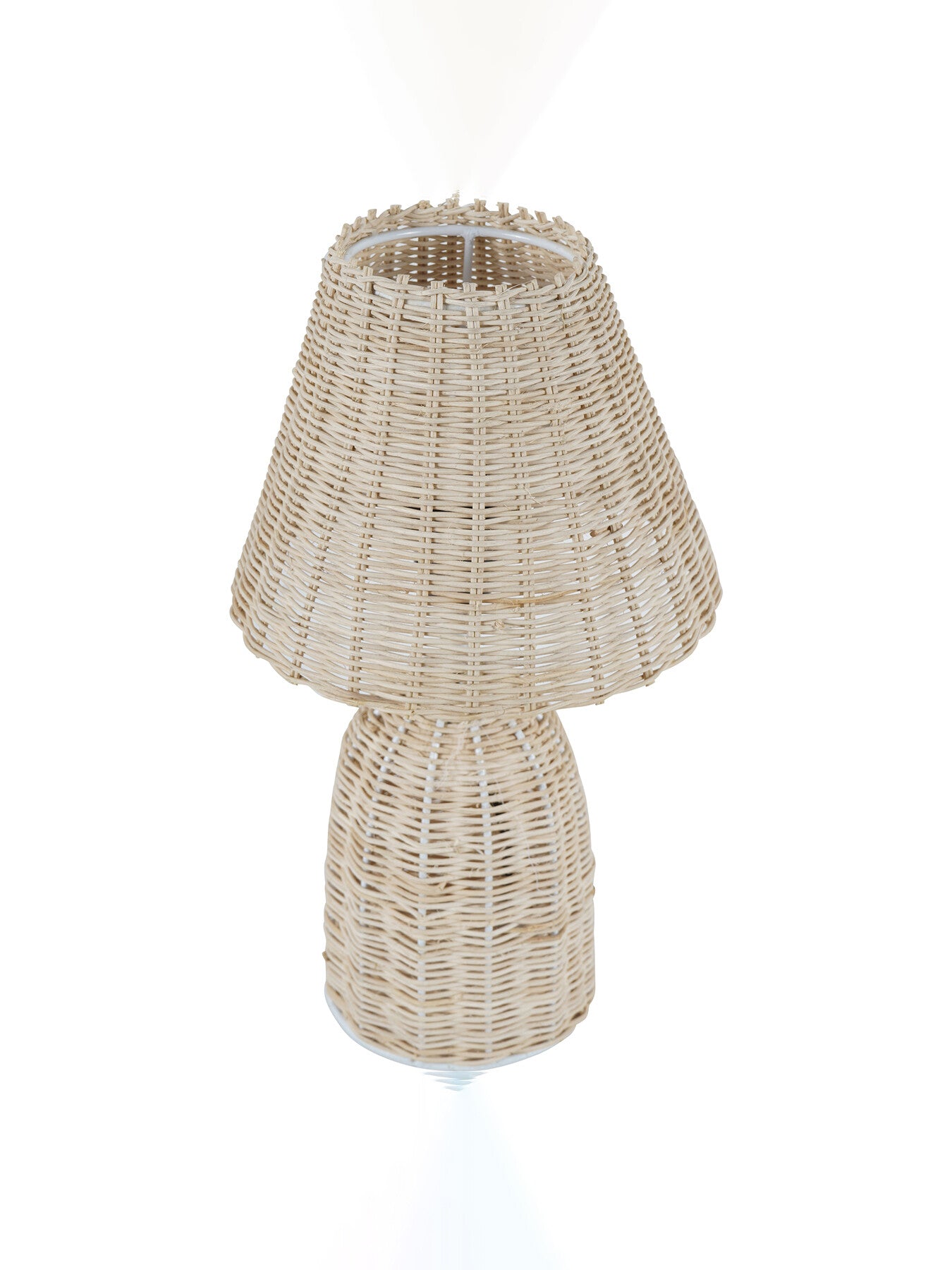 Mini Rattan Lamp Base and Shade
