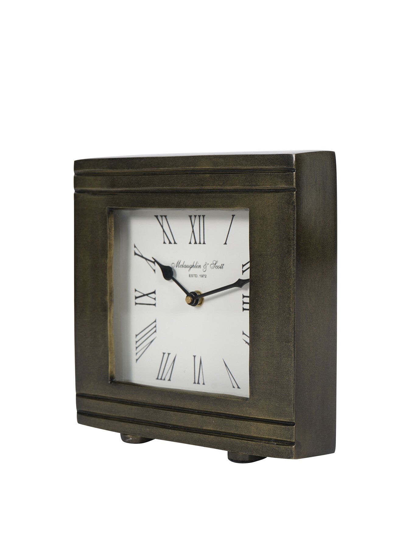 Hornchurch Antique Finish Mantel Clock