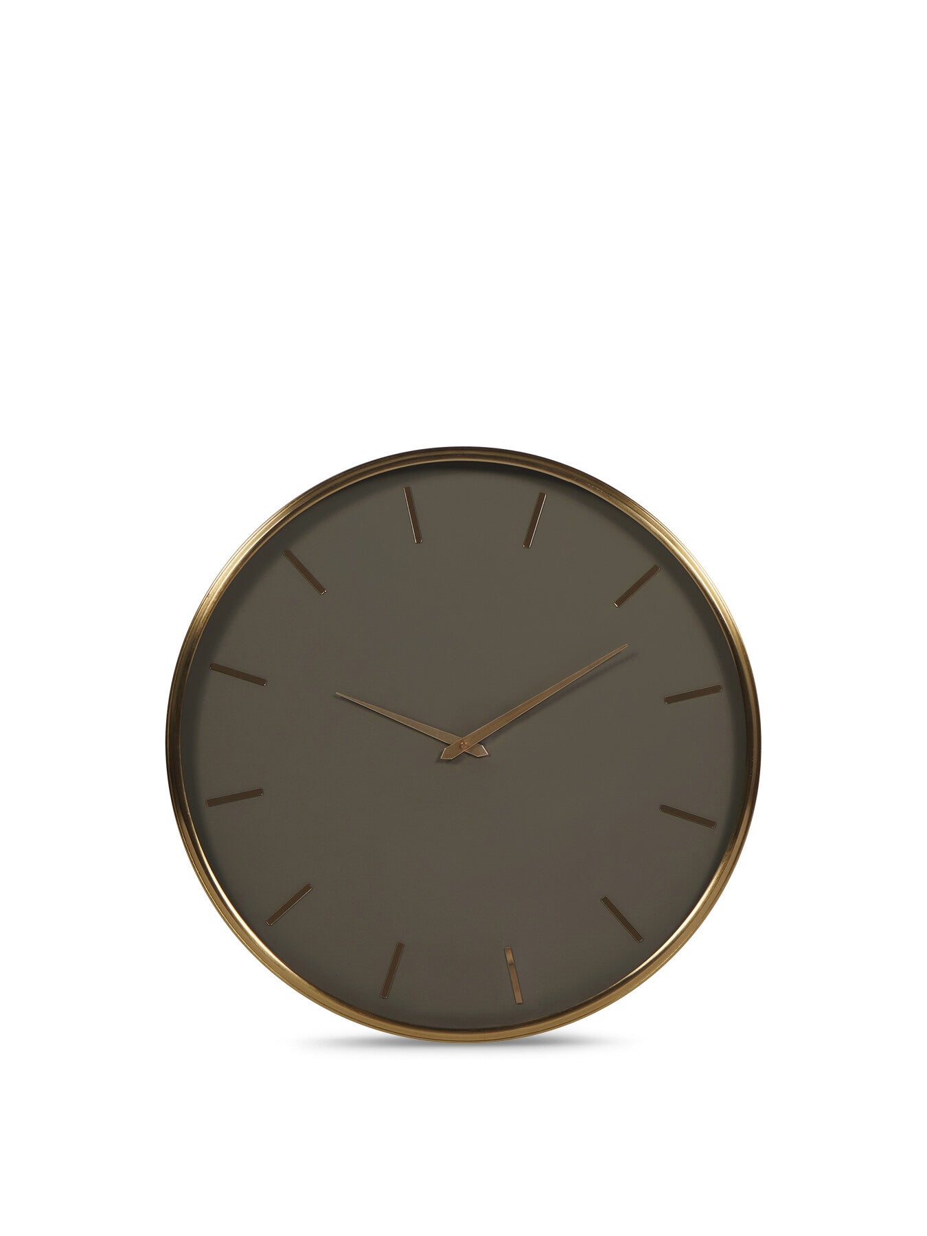 Dial Wall Clock Dark Green