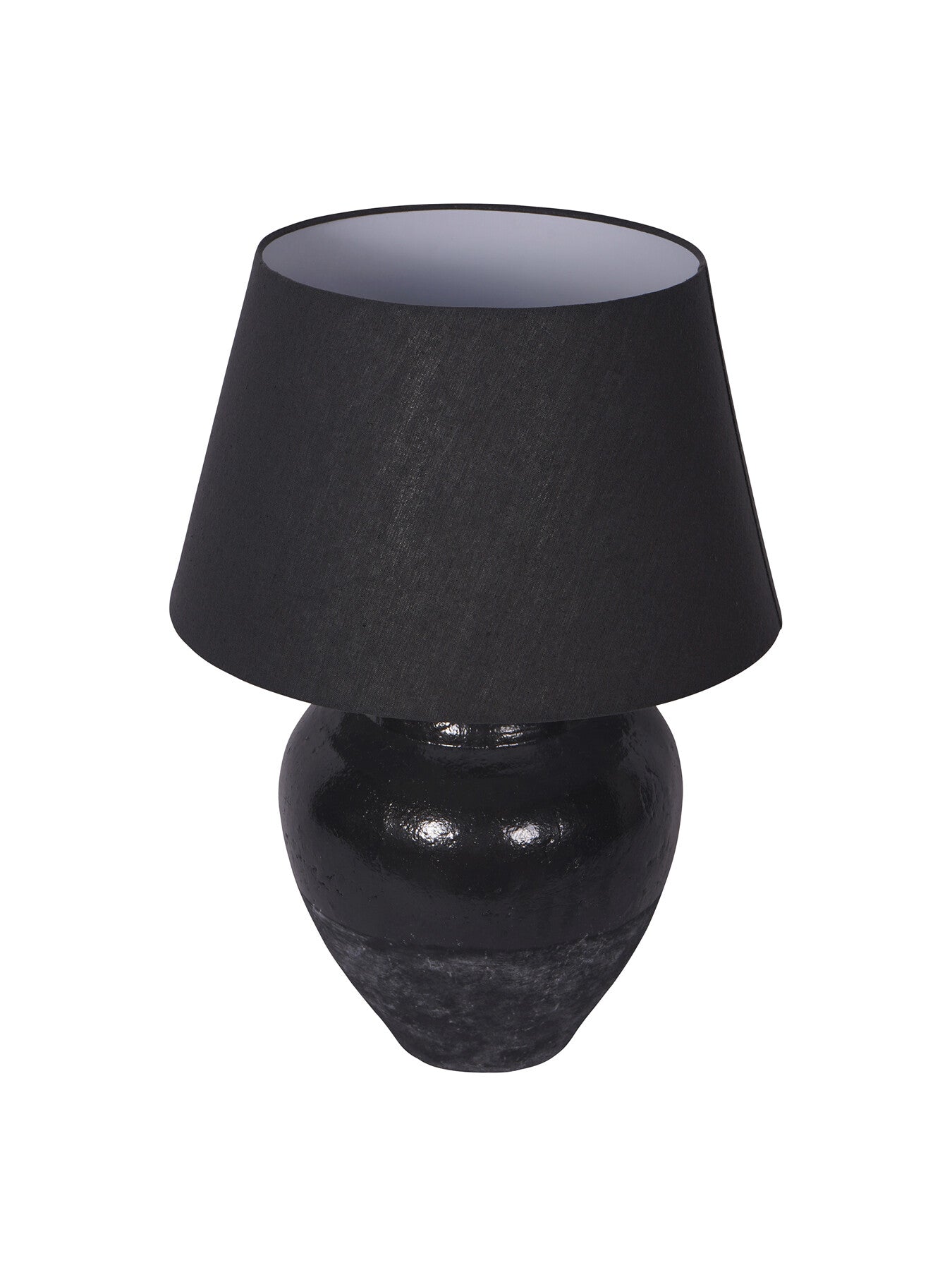 Skyline Terracotta Table Lamp with Shade, Large