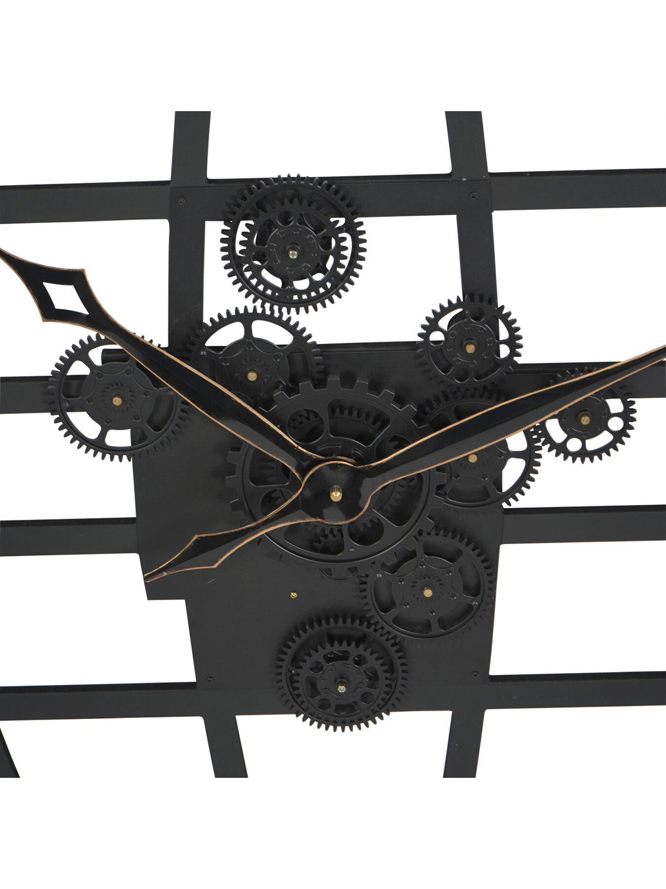 Open Wall Clock Globe and Numerals 100cm