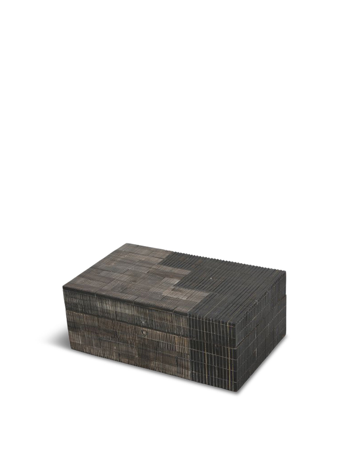 Textured Inlay Storage Box Large