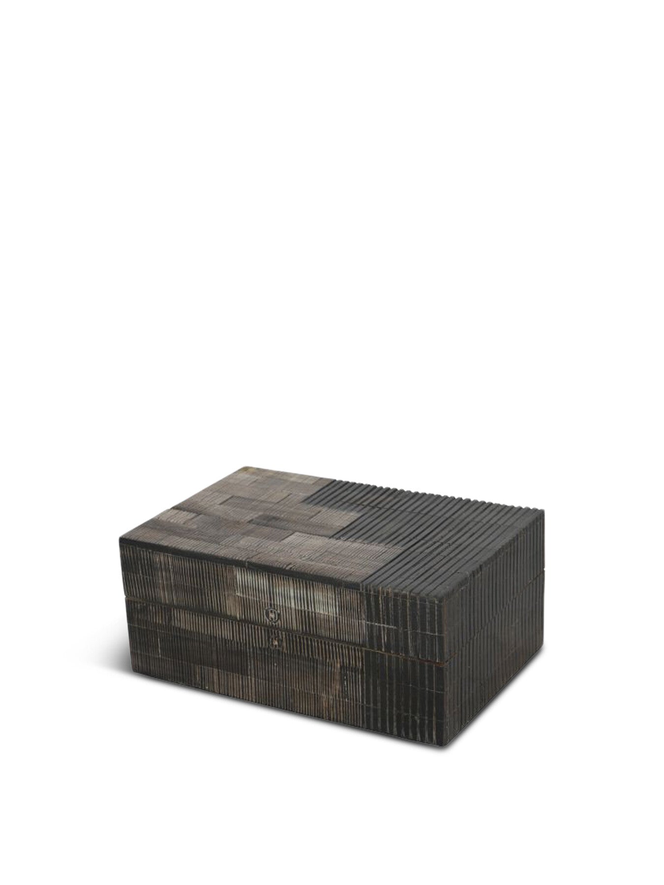 Textured Inlay Storage Box Small