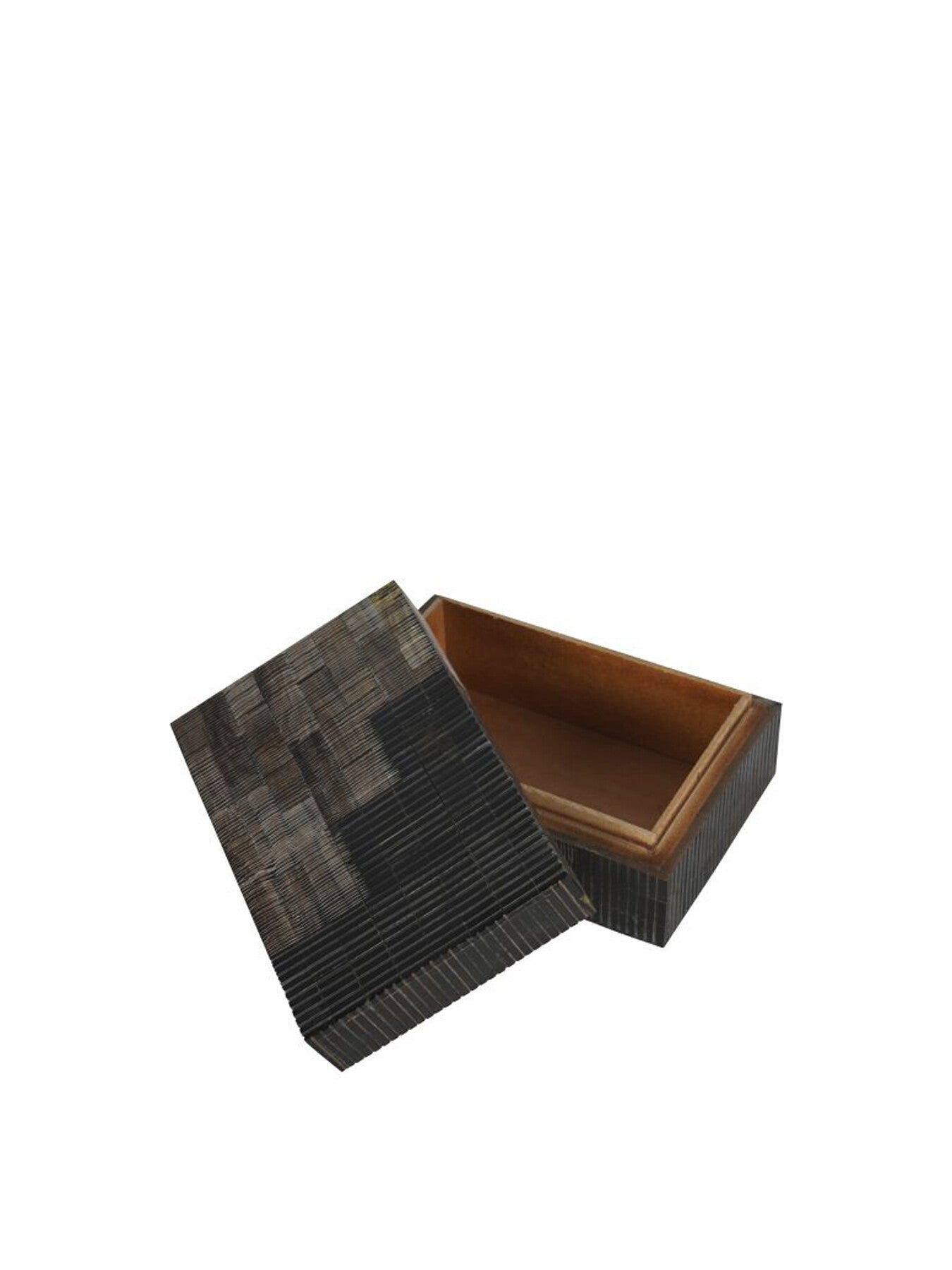 Textured Inlay Storage Box Small