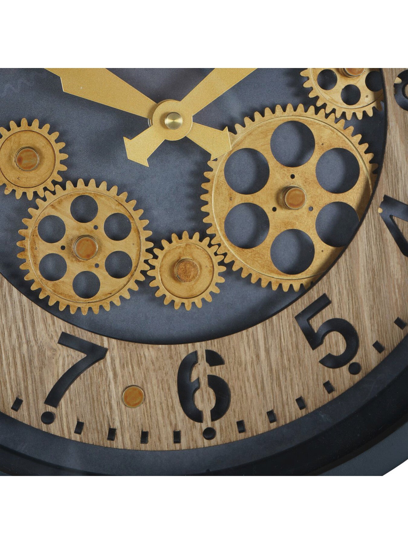 Palladium Mini Dials Clock 32.8cm