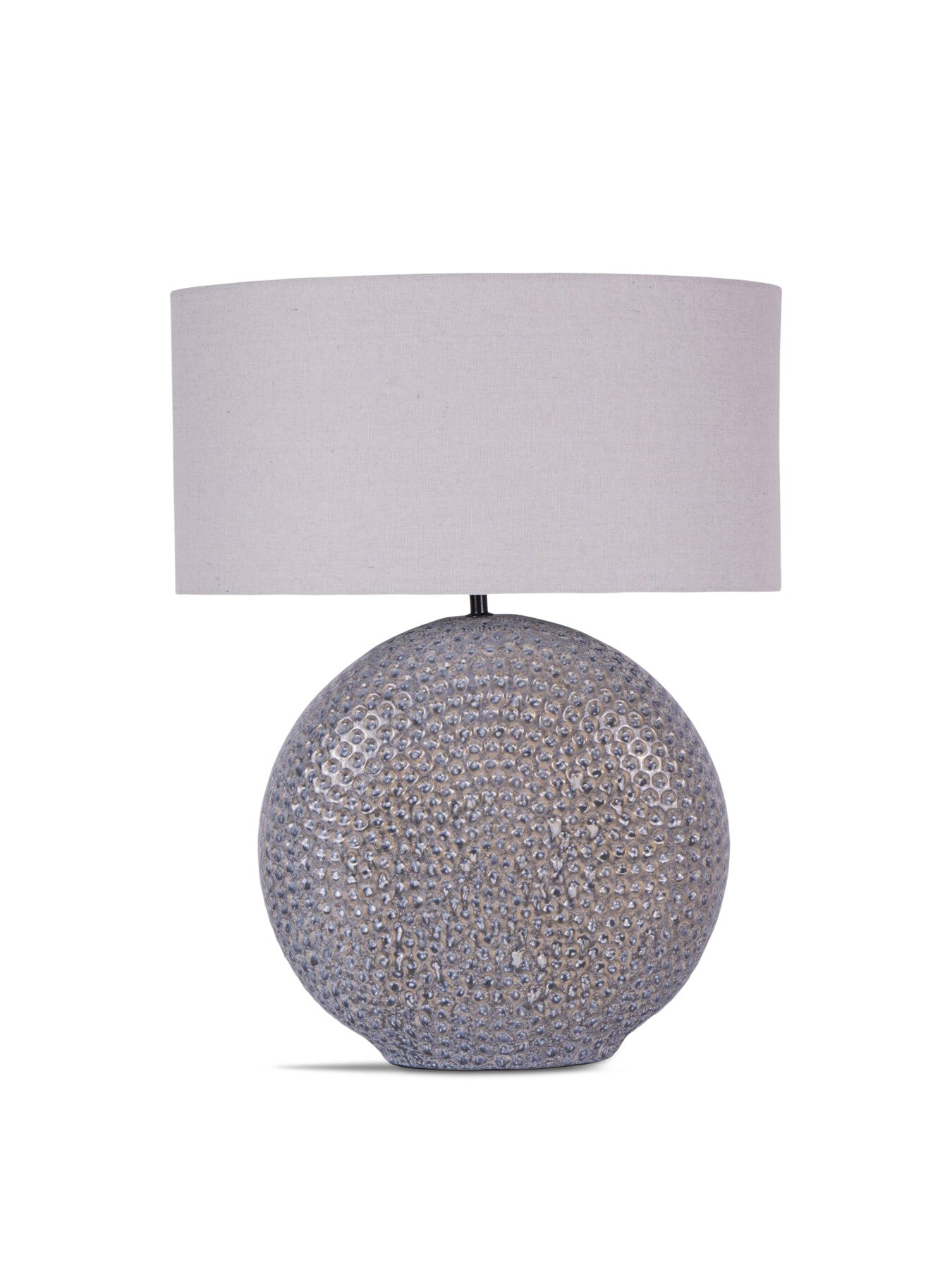 Lugo Ceramic Table Lamp Grey