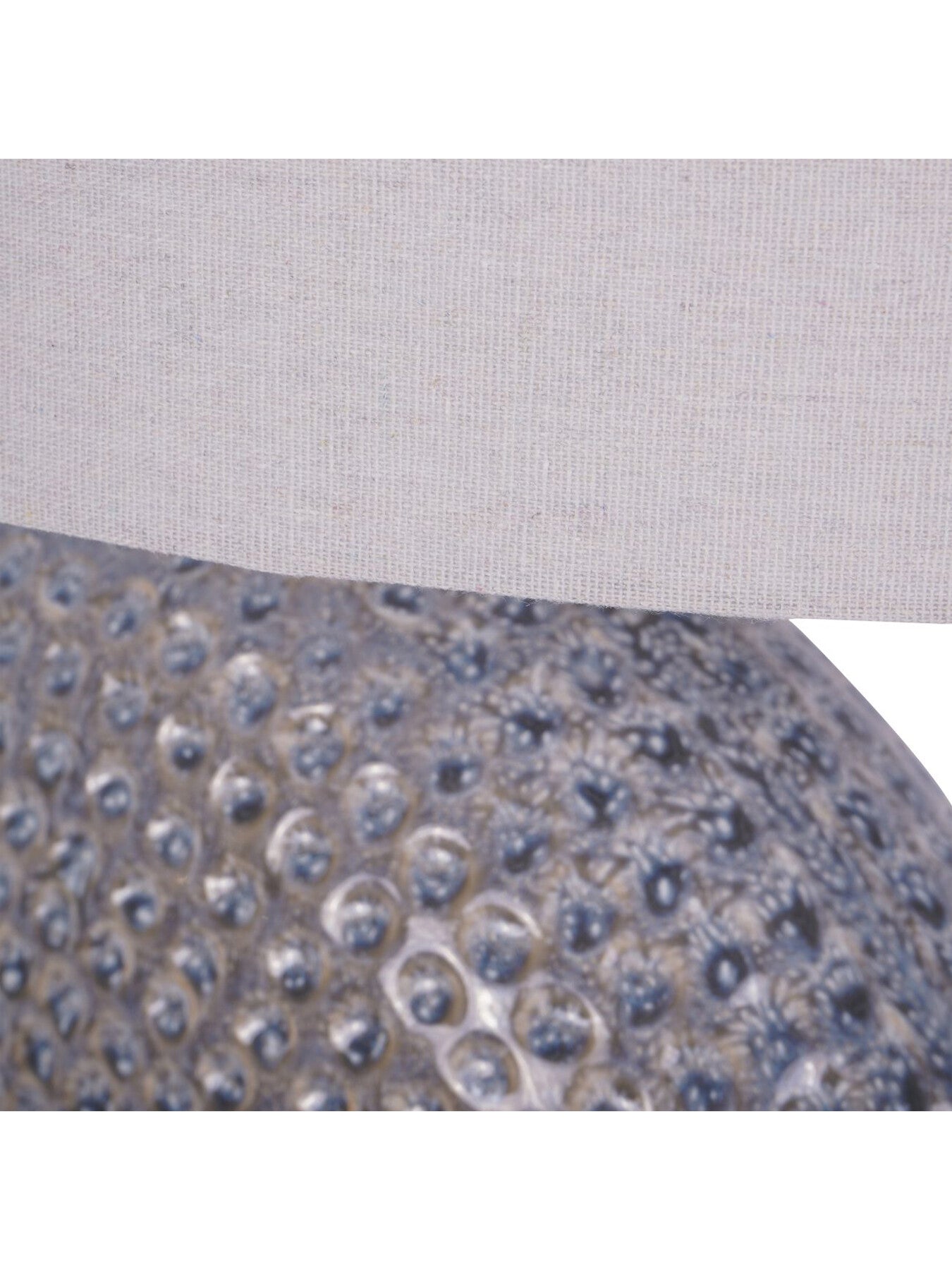 Lugo Ceramic Table Lamp Grey