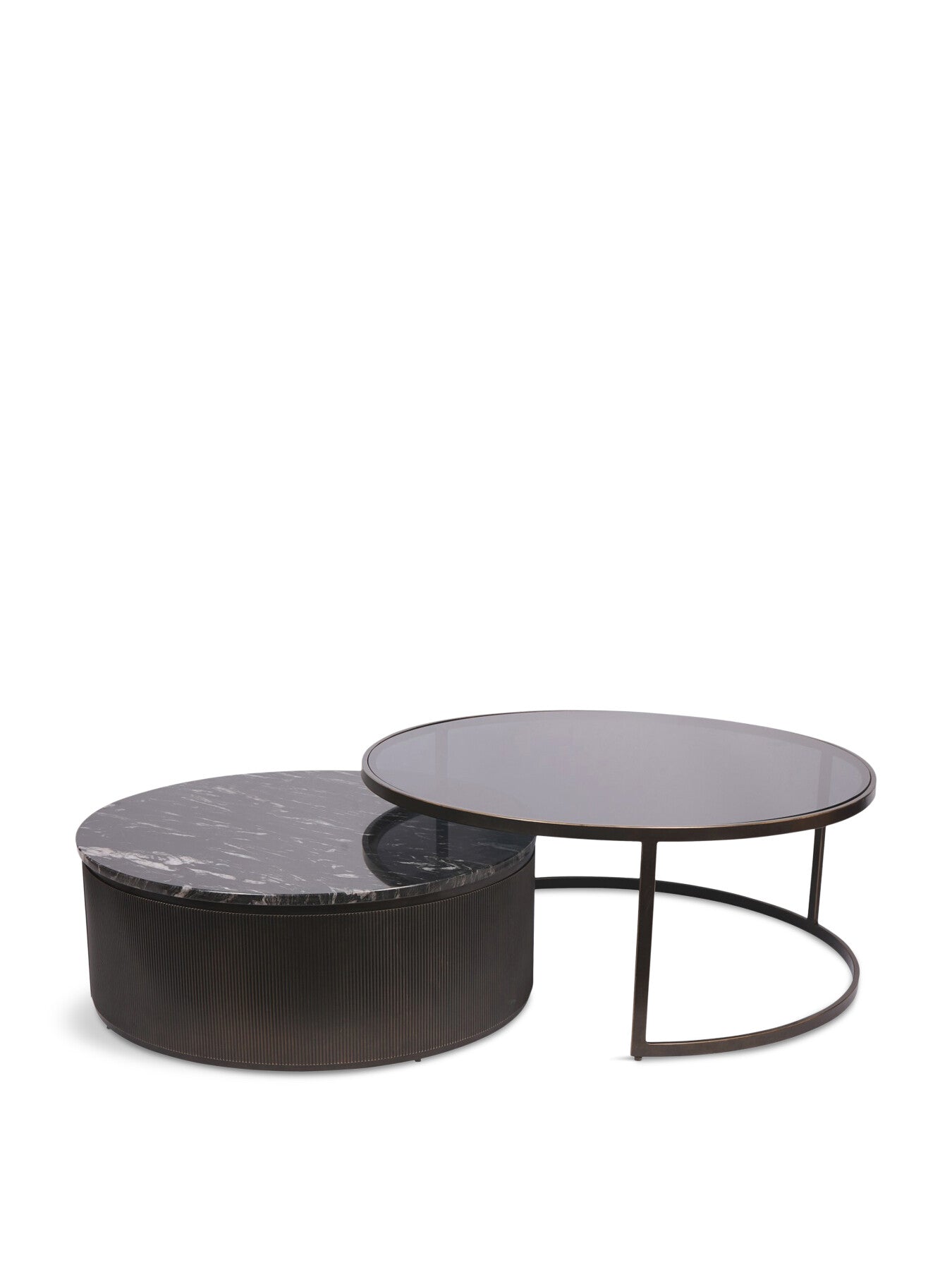 Belvedere Set of 2 Nesting Coffee Tables