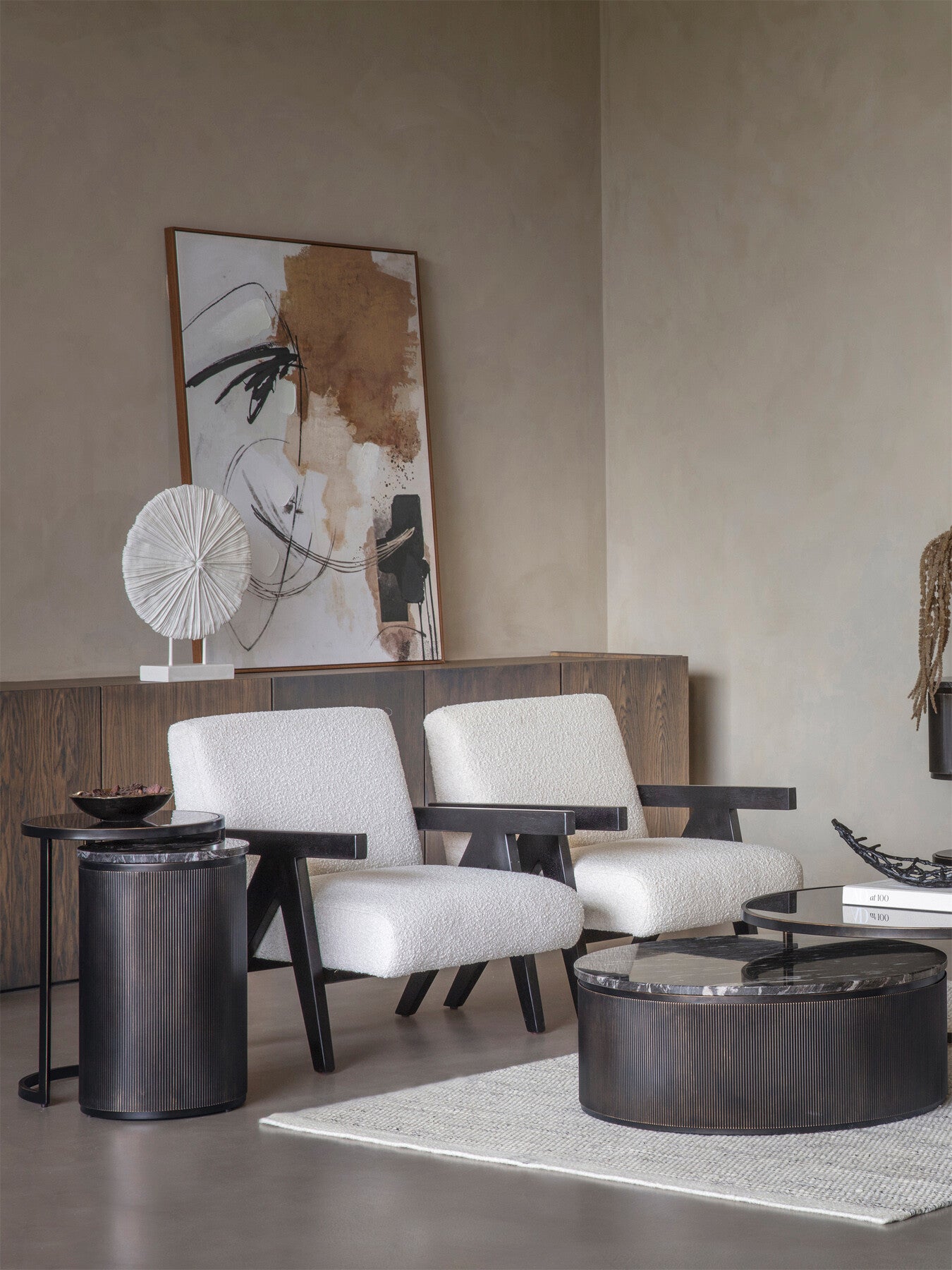 Belvedere Set of 2 Nesting Side Tables