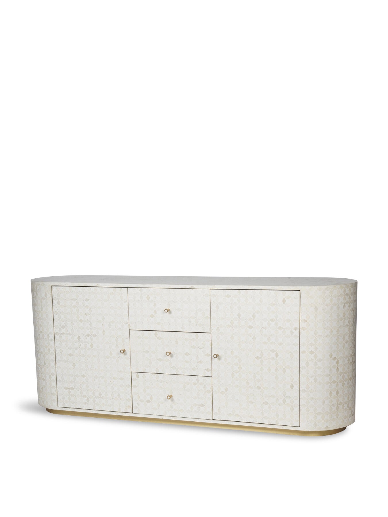 Aspen Bone Inlay Buffet Sideboard