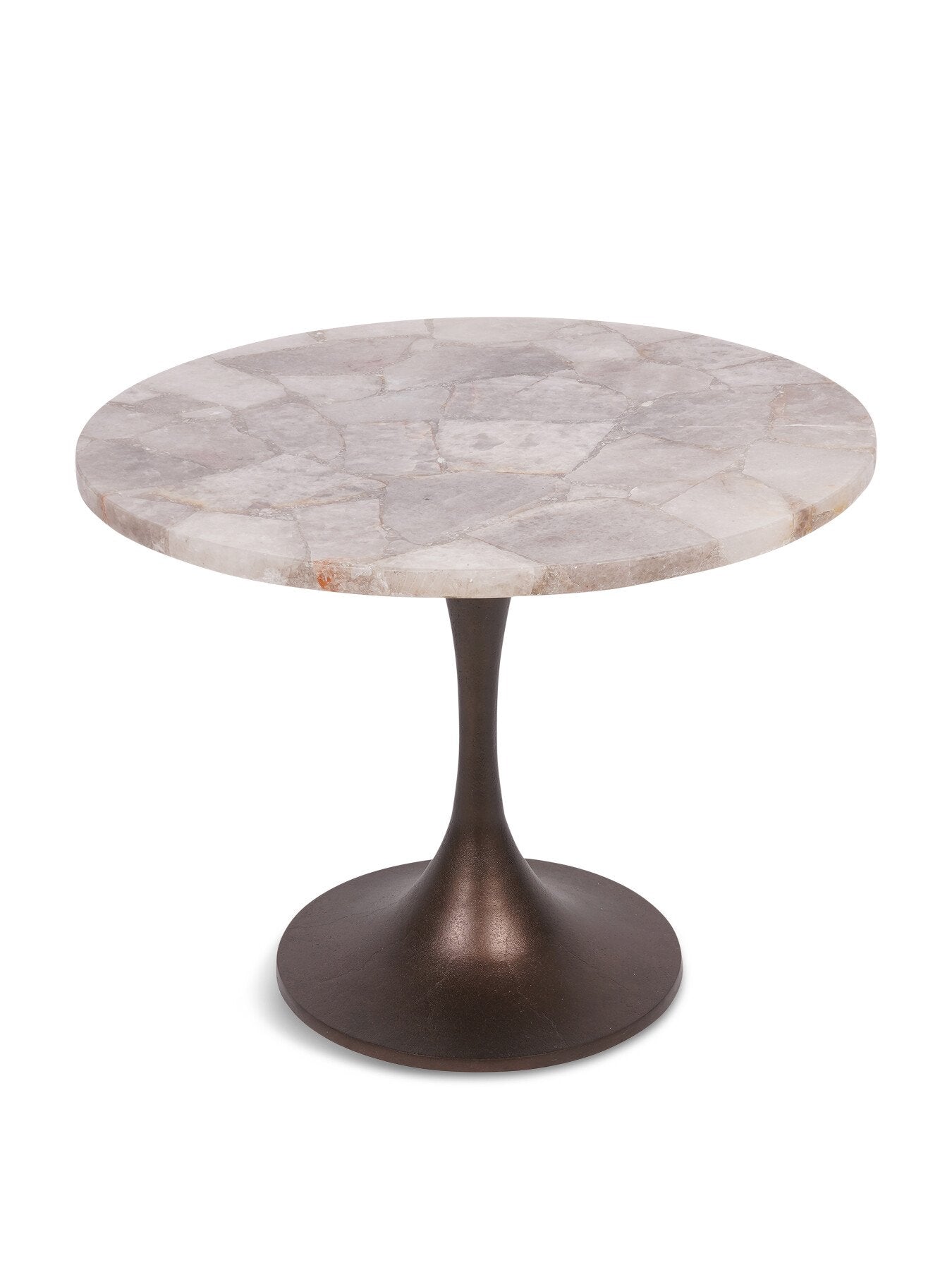 Bosworth Smokey Quartz Side Table 60cm