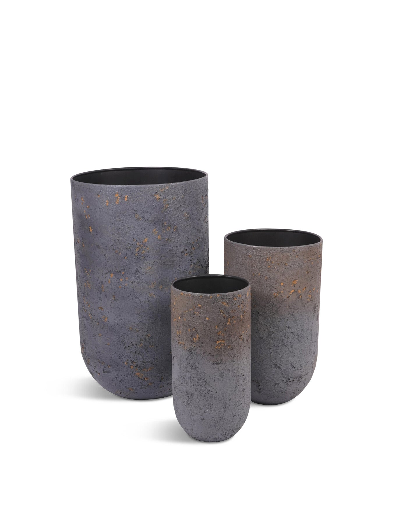 Volcano Set of Three Planters