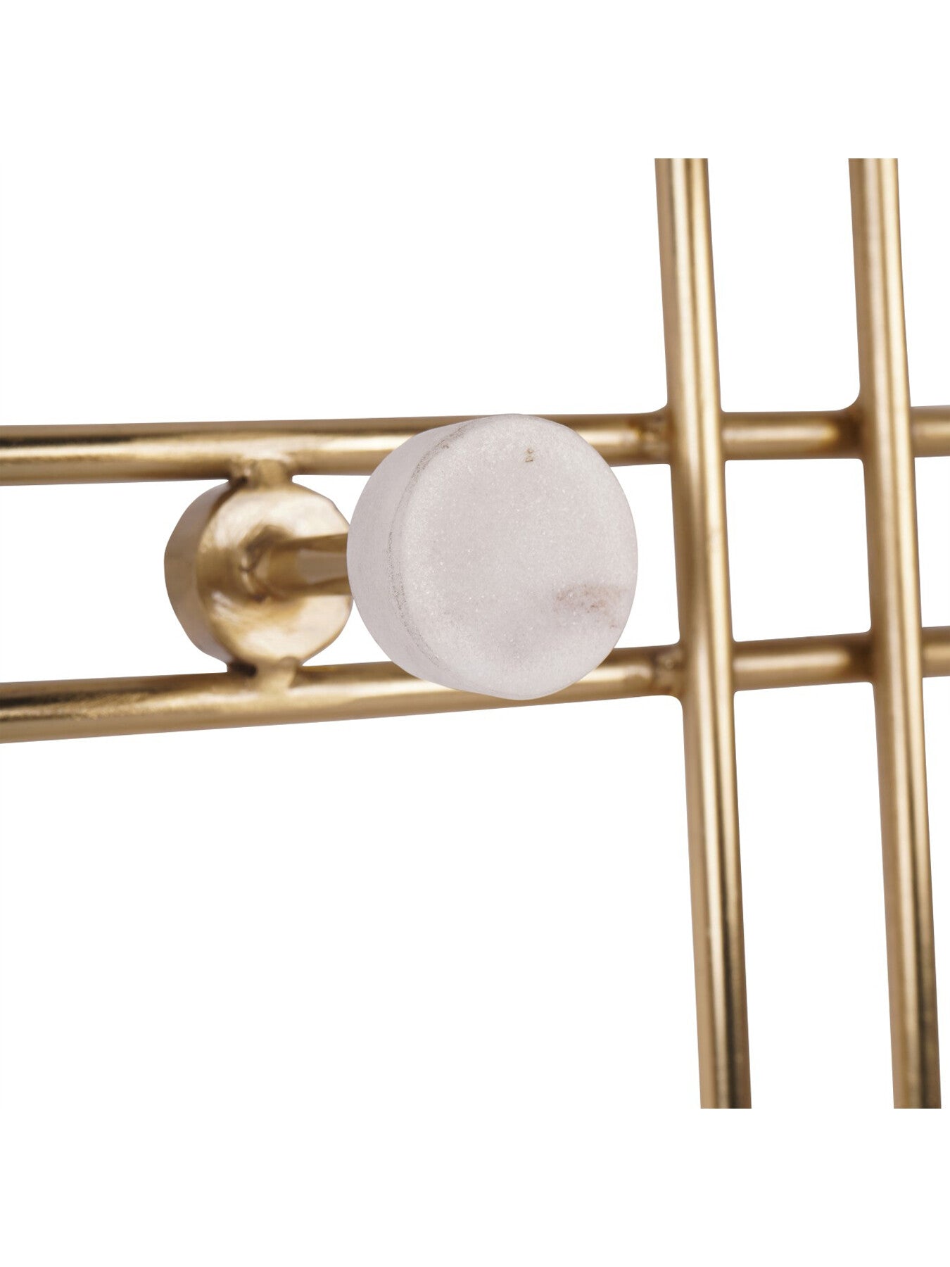 Genoa Iron and Marble Seven Wall Hanger