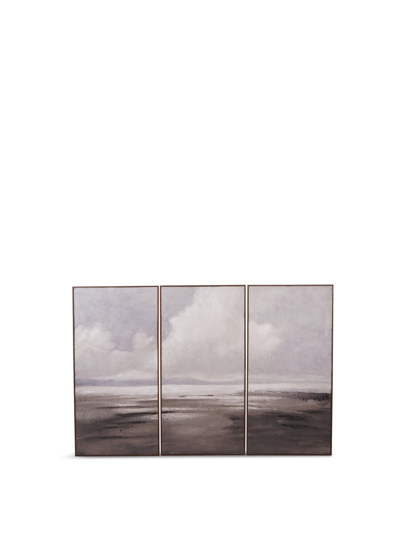 Hazy Horizons Framed Wall Art Set of Three