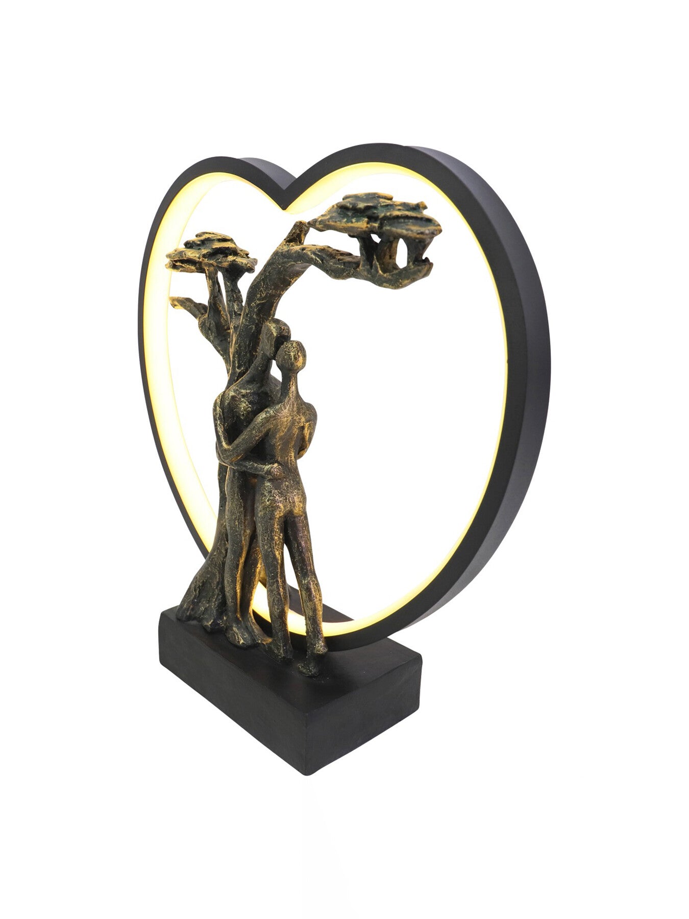 Loving Couple Light Sculpture LED USB